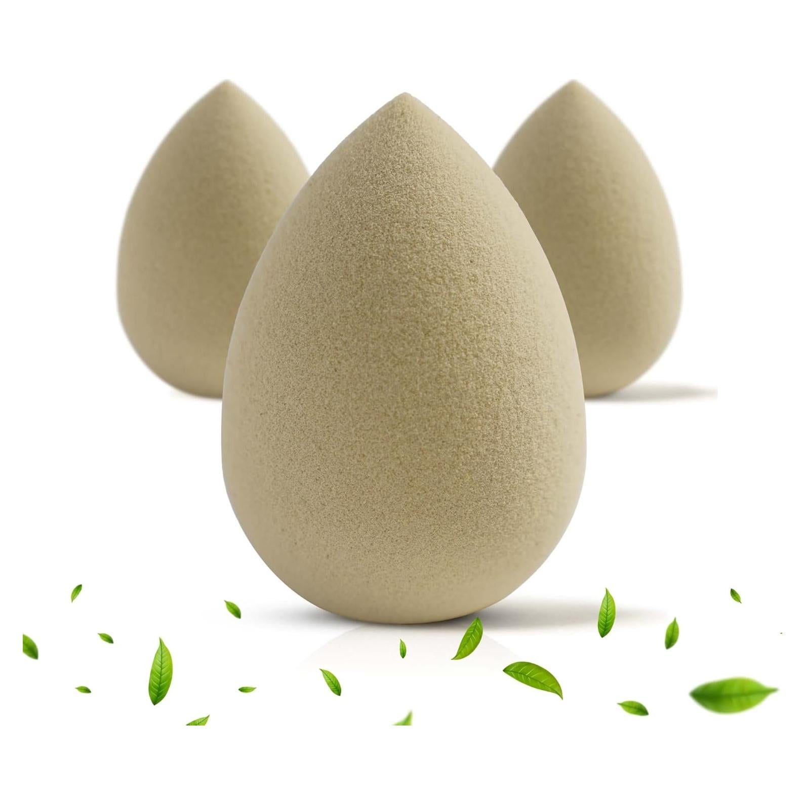 Esponja de Belleza Ecológica Bumfuzzle - 3 Unidades Beige