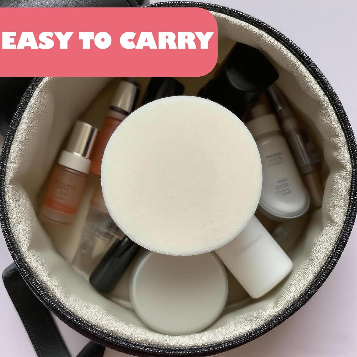 100 Esponjas de Maquillaje Desechables HIBILDER 5.48 cm