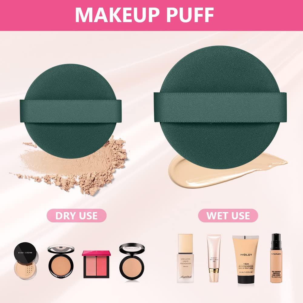 Set de 9 Esponjas de Maquillaje Ainiv Reutilizables con Caja