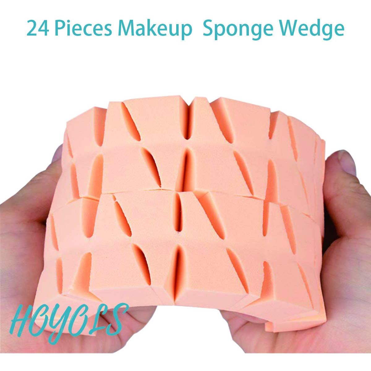 Esponja de Maquillaje HOYOLS en Cuña - 48 Piezas Sin Látex
