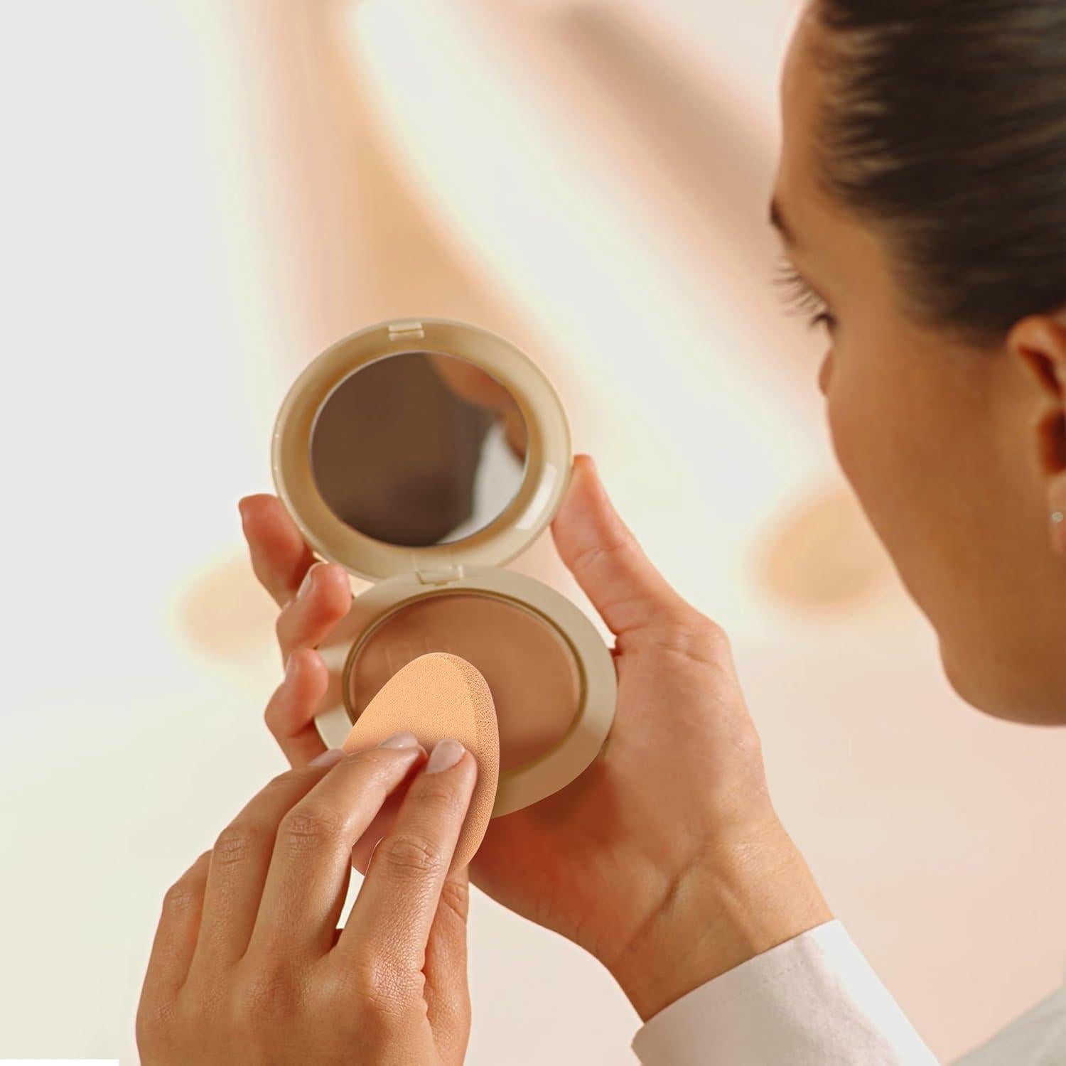 5 Esponjas de Maquillaje Ovaladas Badong para Base Húmeda y Seca