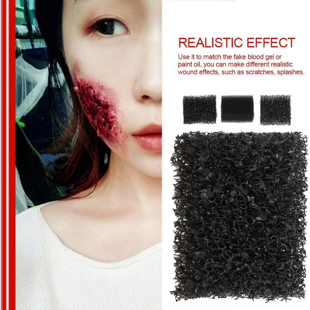 Esponja de Maquillaje Halloween MEICOLY 3pcs Efectos SFX