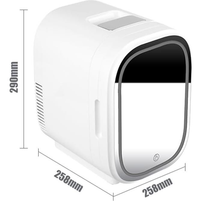 Refrigerador de Maquillaje Rasunkae 6L Blanco Compacto