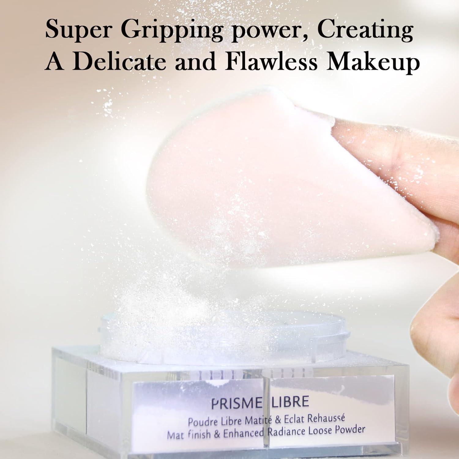 Esponjas de Maquillaje Daubigny 6 PCS Triangulares Nude