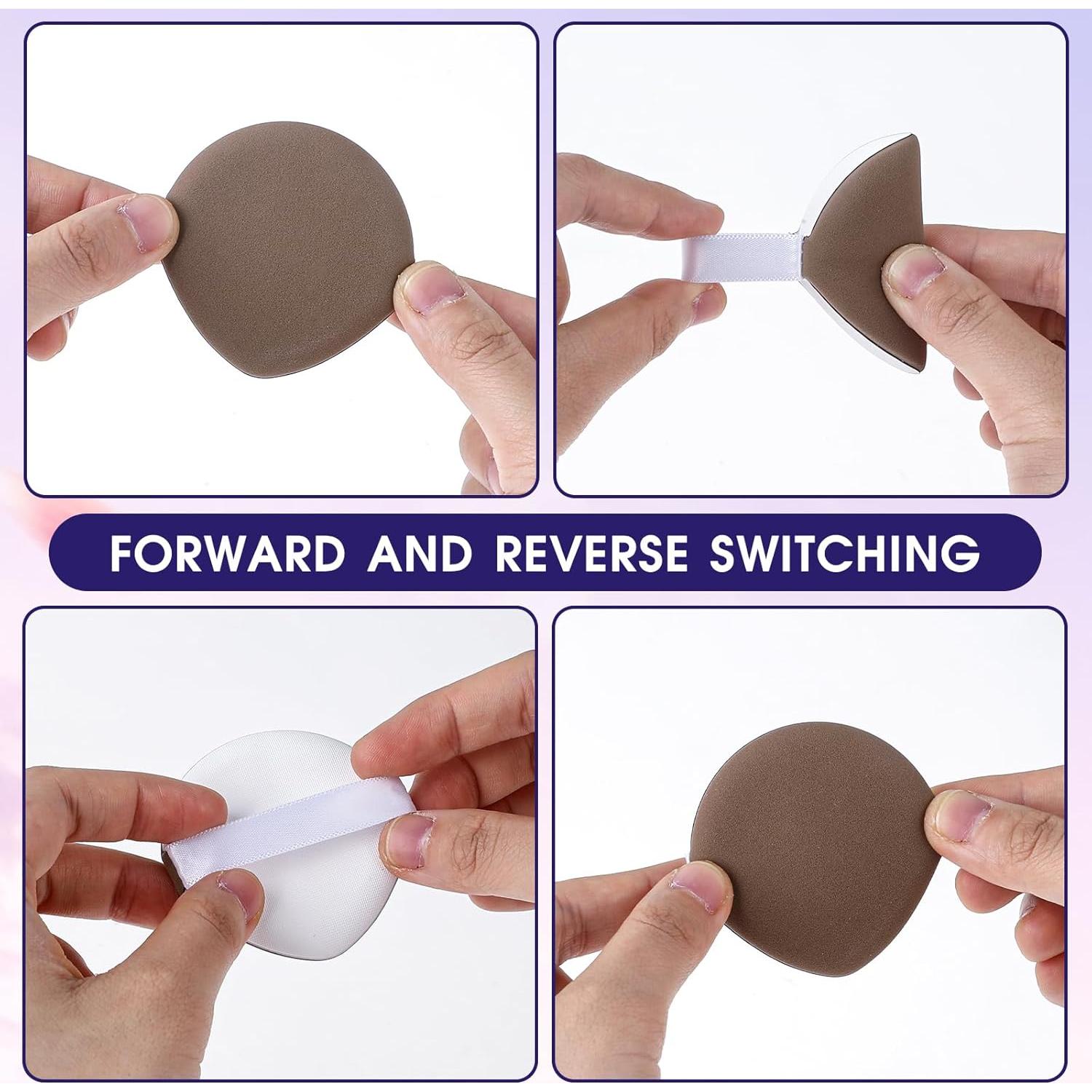 7 Esponjas de Maquillaje MOZEAT LENS Teardrop EVA 20x12cm