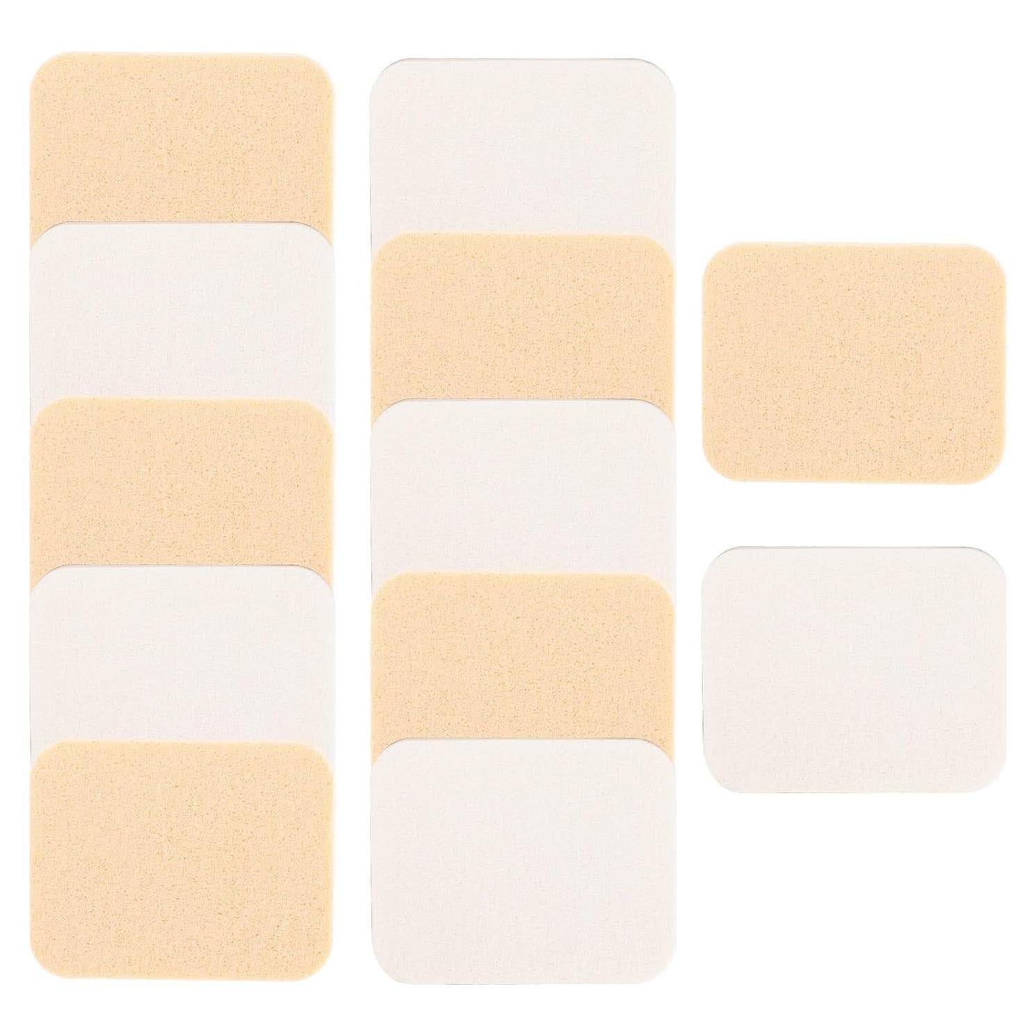 12 Esponjas de Maquillaje Sliverdew para Base y Polvos