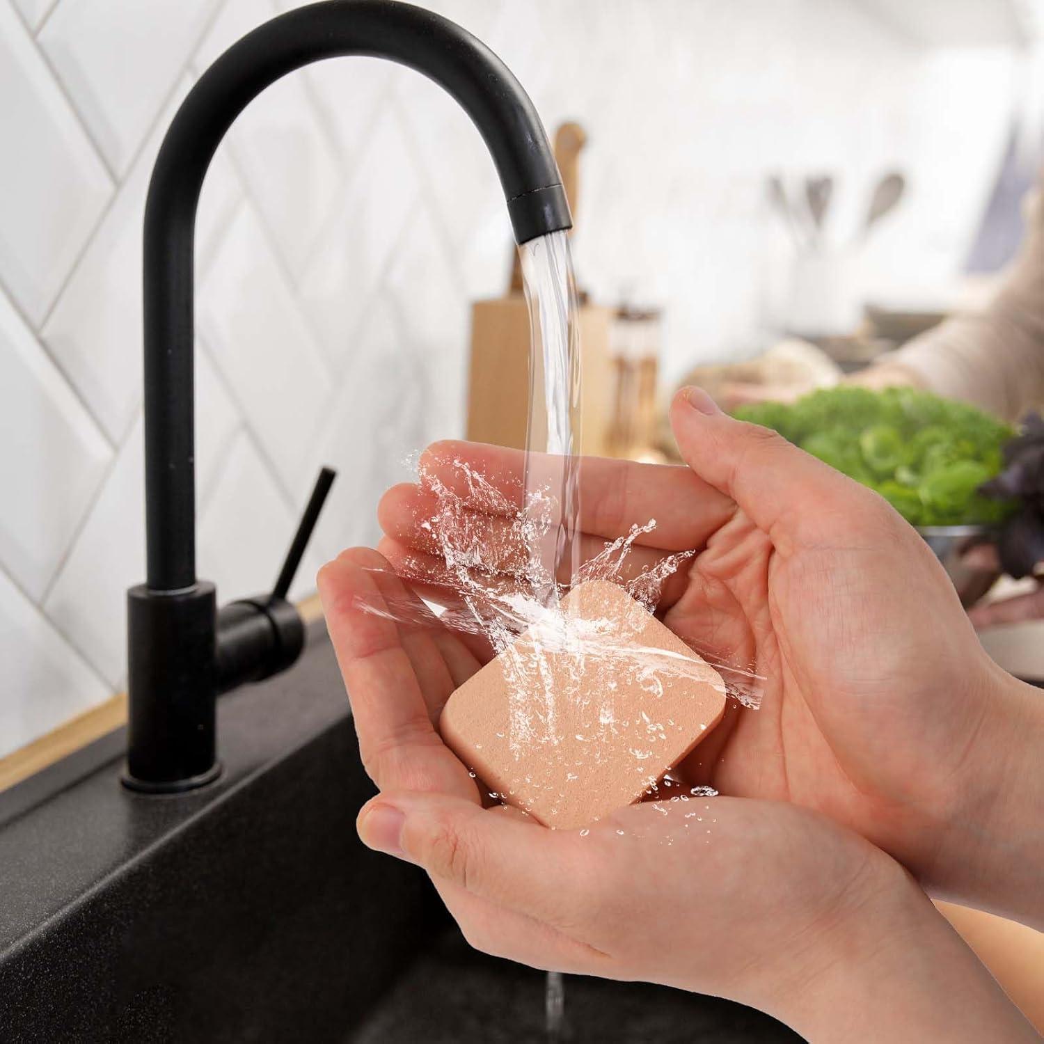 12 Esponjas de Maquillaje Sliverdew para Base y Polvos