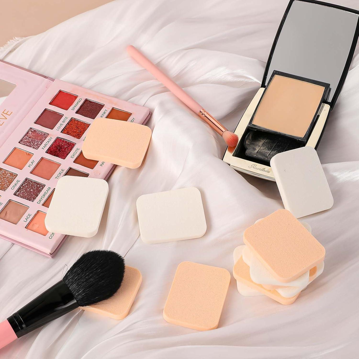 12 Esponjas de Maquillaje Sliverdew para Base y Polvos