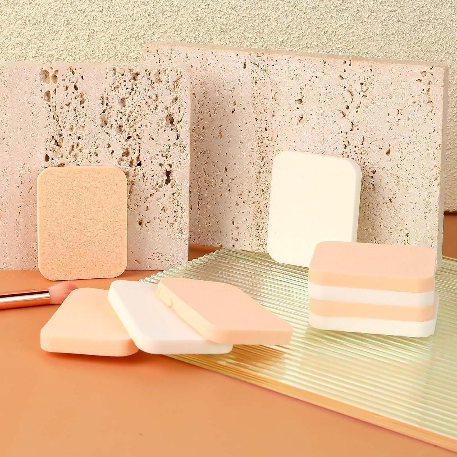 12 Esponjas de Maquillaje Sliverdew para Base y Polvos