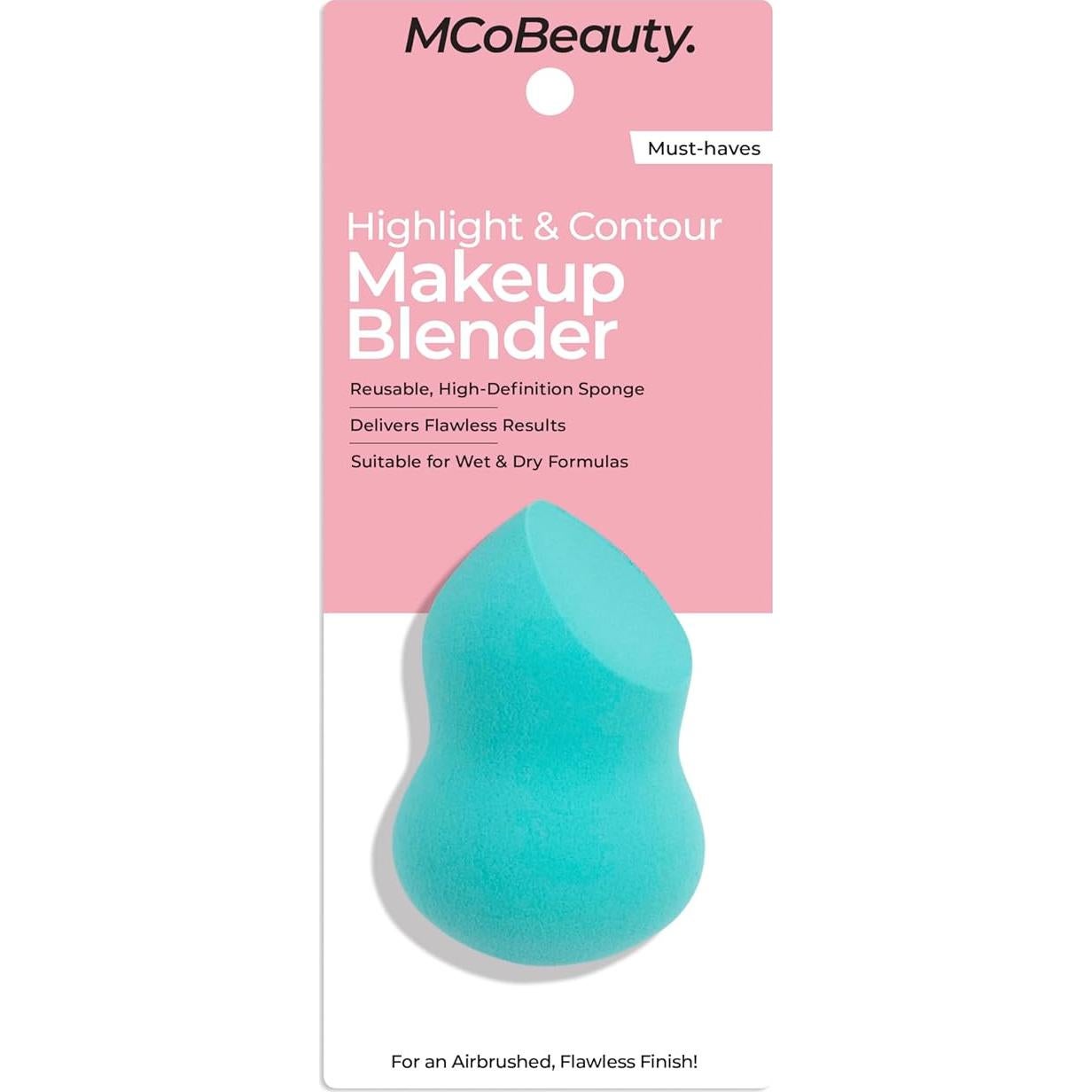 Esponja de Maquillaje Doble Cara MCoBeauty para Iluminación y Contorno