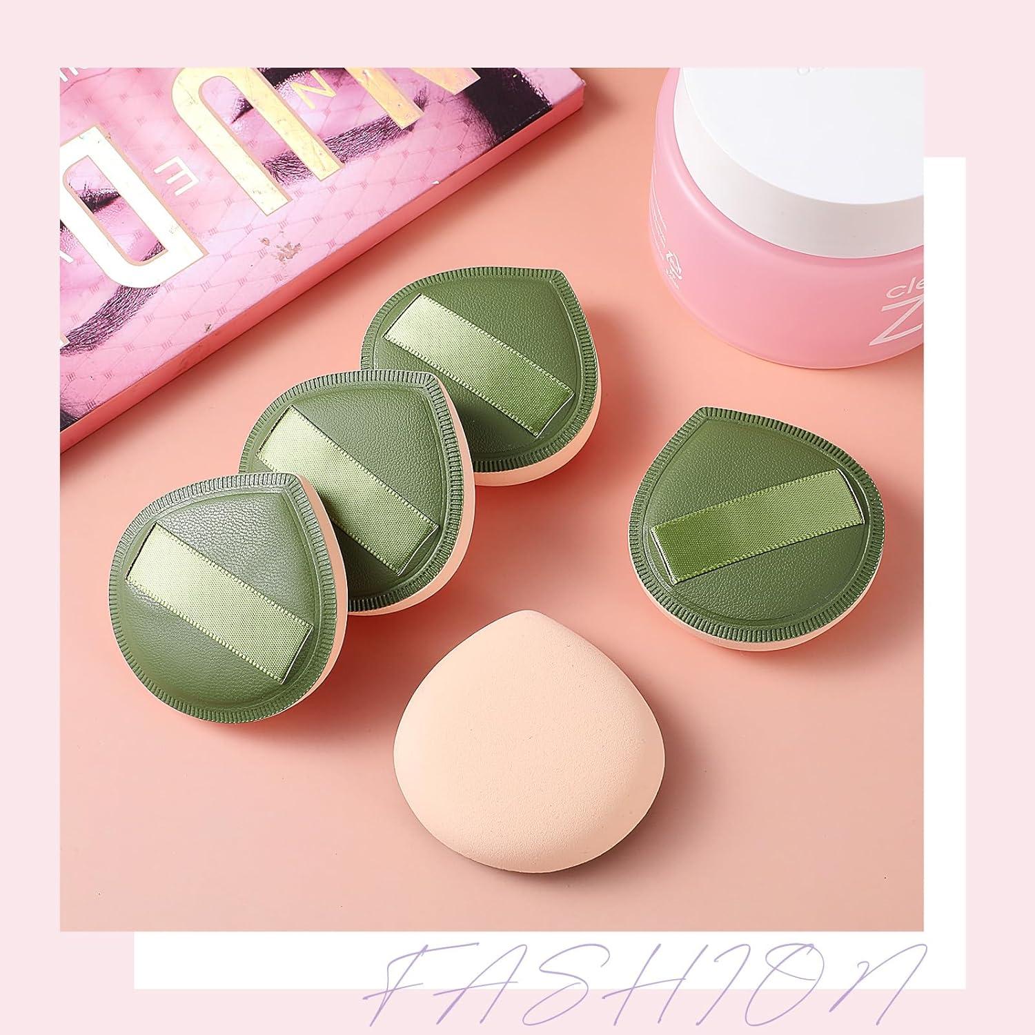 5 Esponjas de Maquillaje HJZHII en Forma de Gota Suave