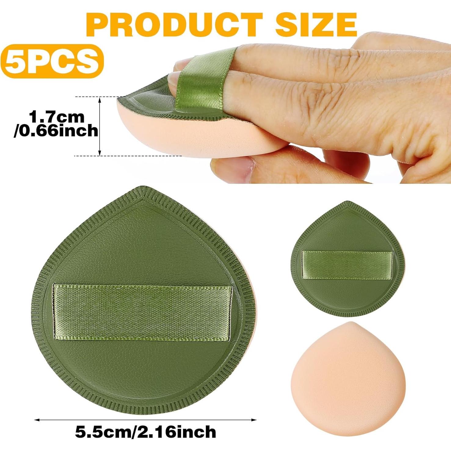 Esponjas de Maquillaje Giantree 5 Pcs Puff Suave 5.5cm