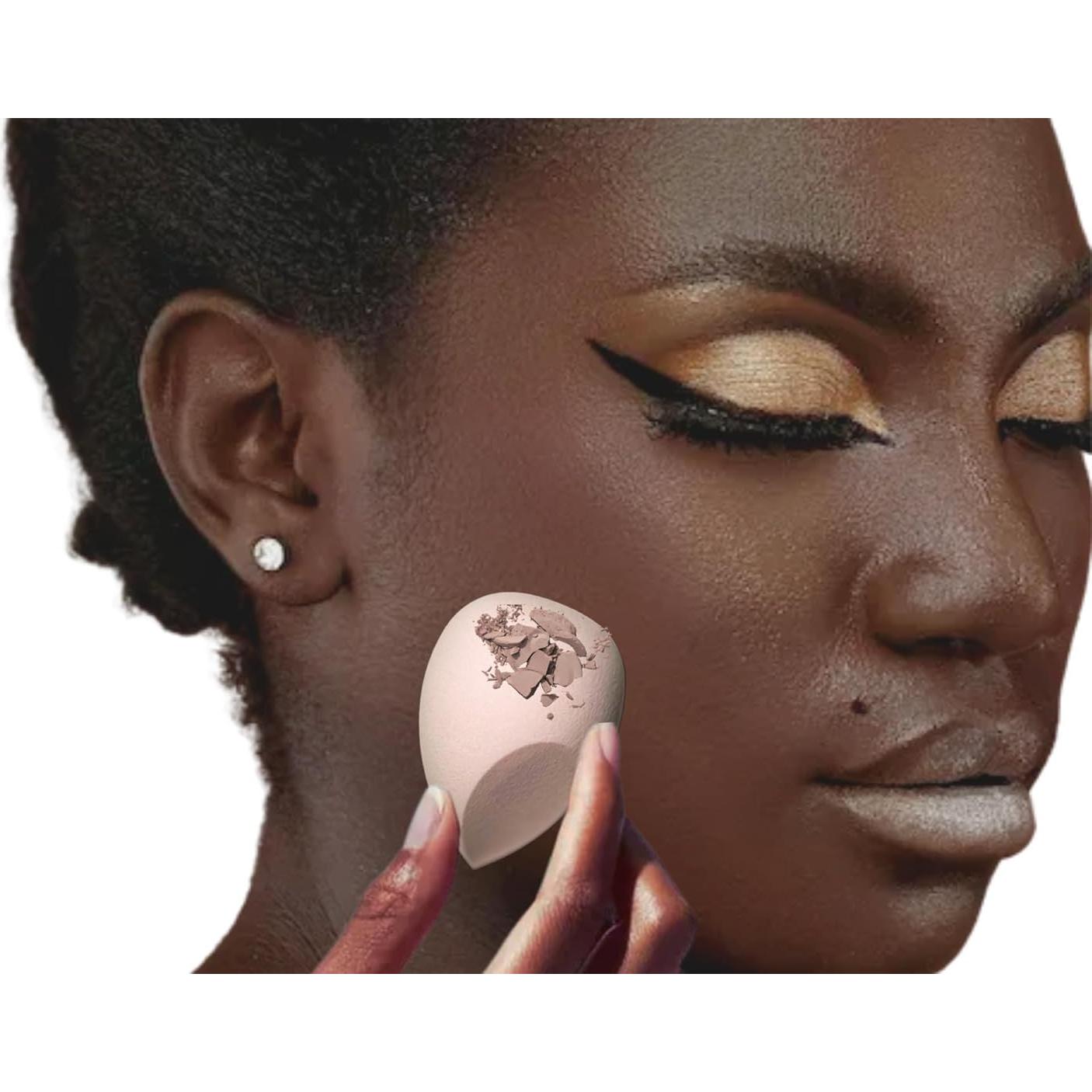 Esponja de Maquillaje Profesional Genérico Rosa Claro 4x6cm