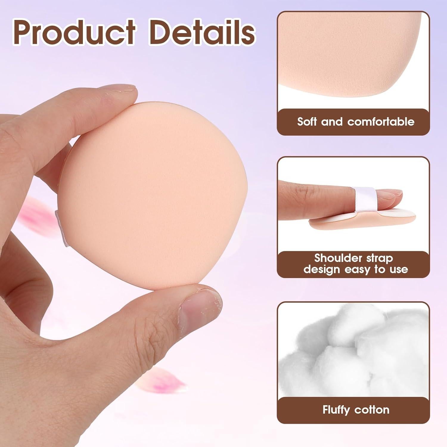 8 Esponjas de Maquillaje MOZEAT LENS en Forma de Gota