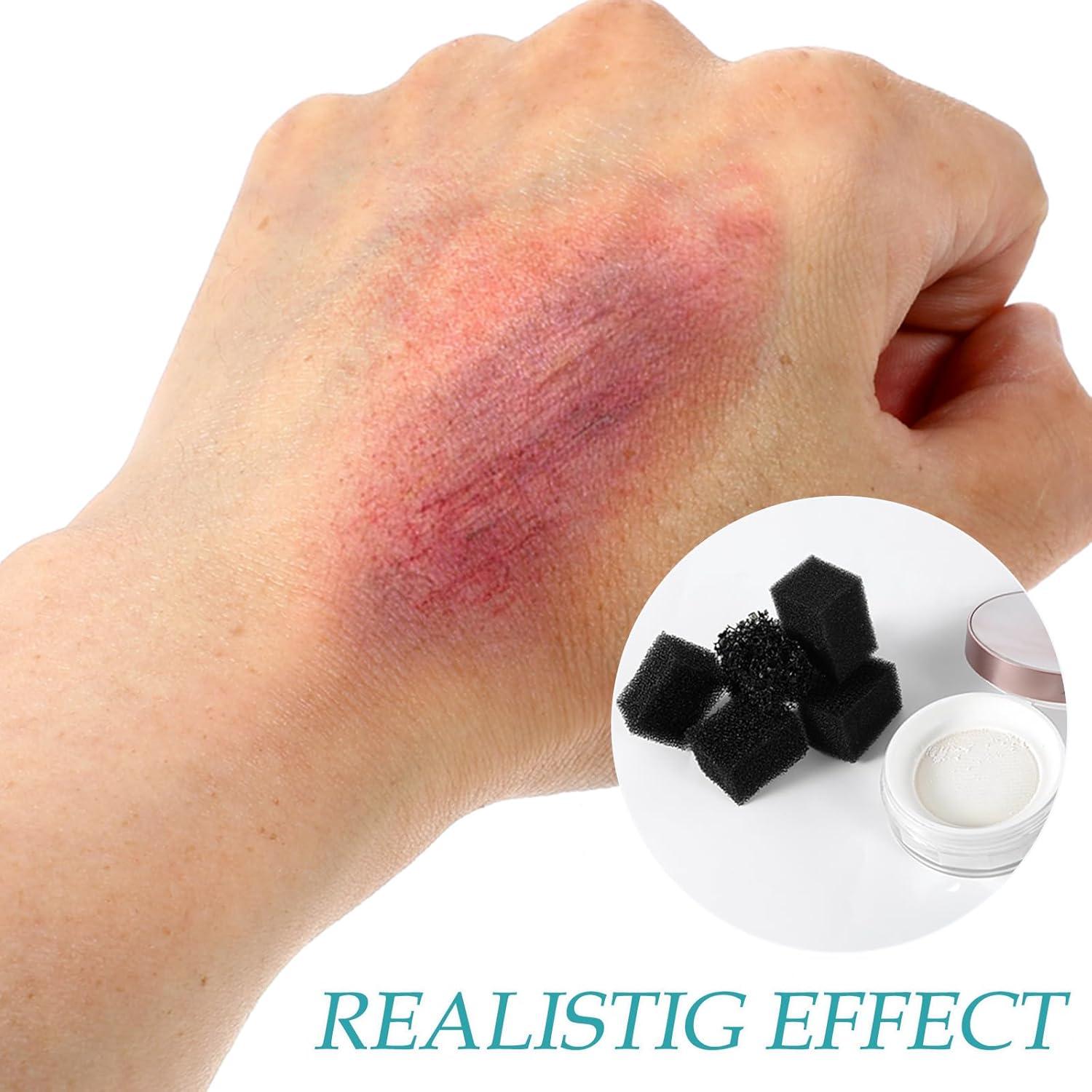 Esponjas de Maquillaje FX Psyqtsuary - 3 Pcs para Efectos Especiales