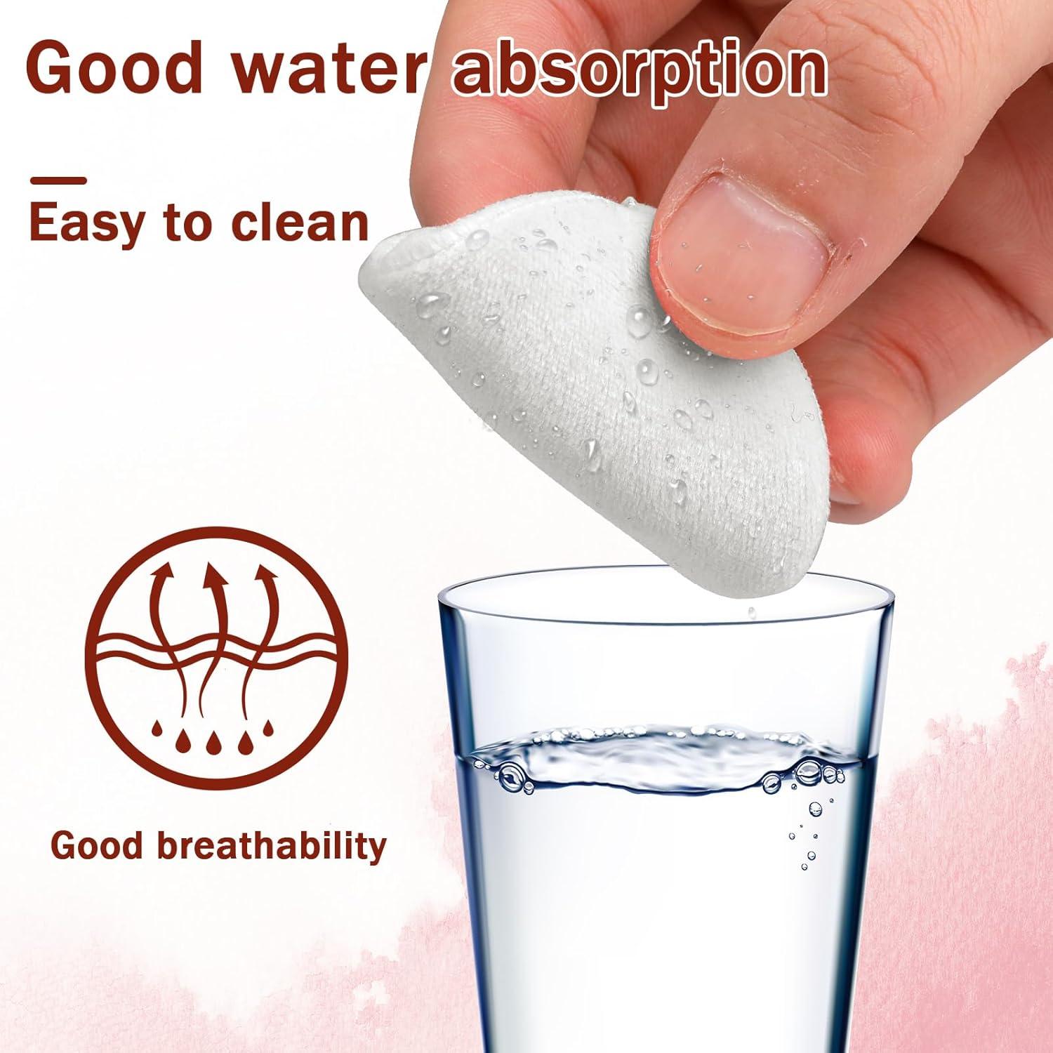 6 Esponjas de Maquillaje Redondas MOZEAT de Terciopelo 5.5cm