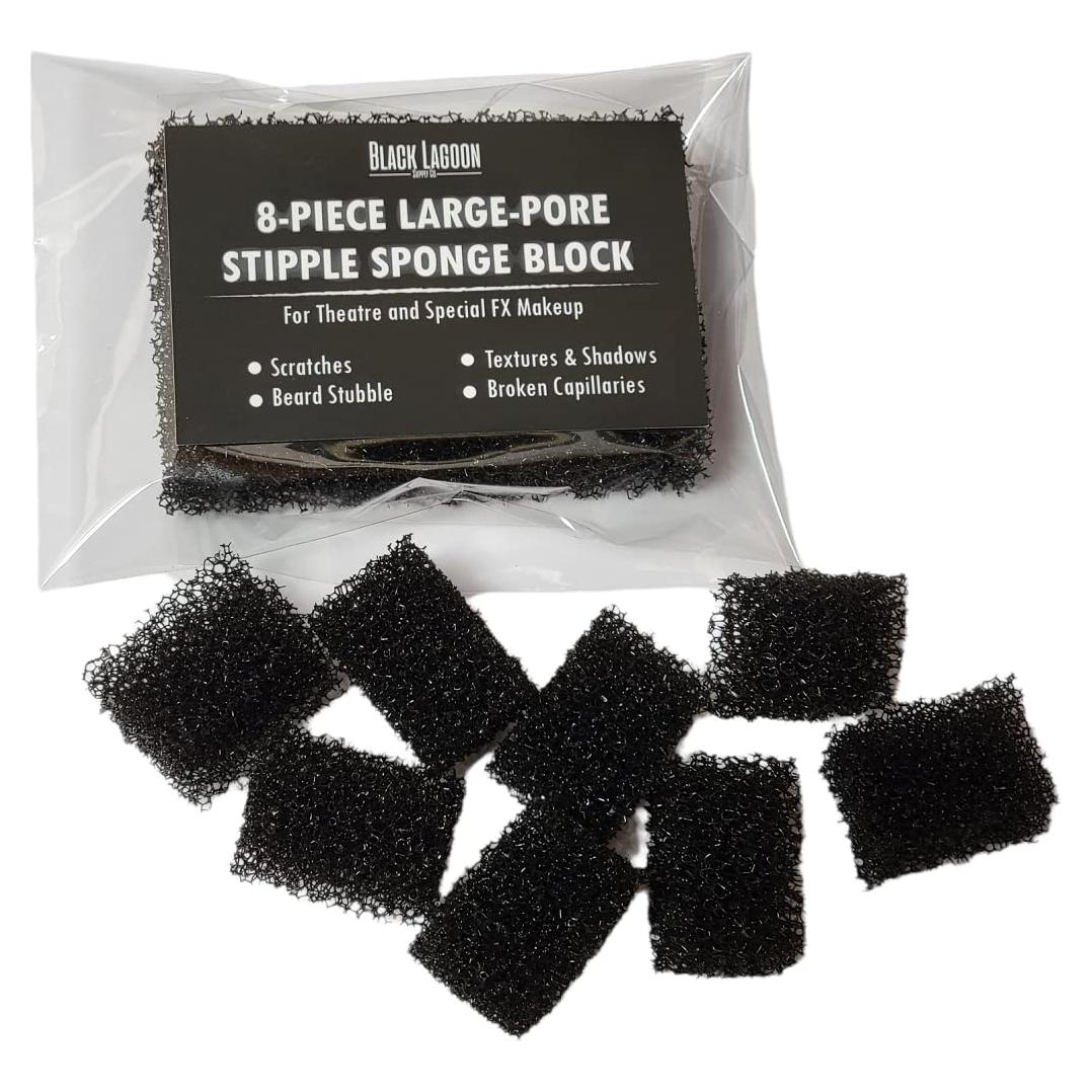 Esponja Stipple Poro Grande BCI 8 Piezas para Maquillaje