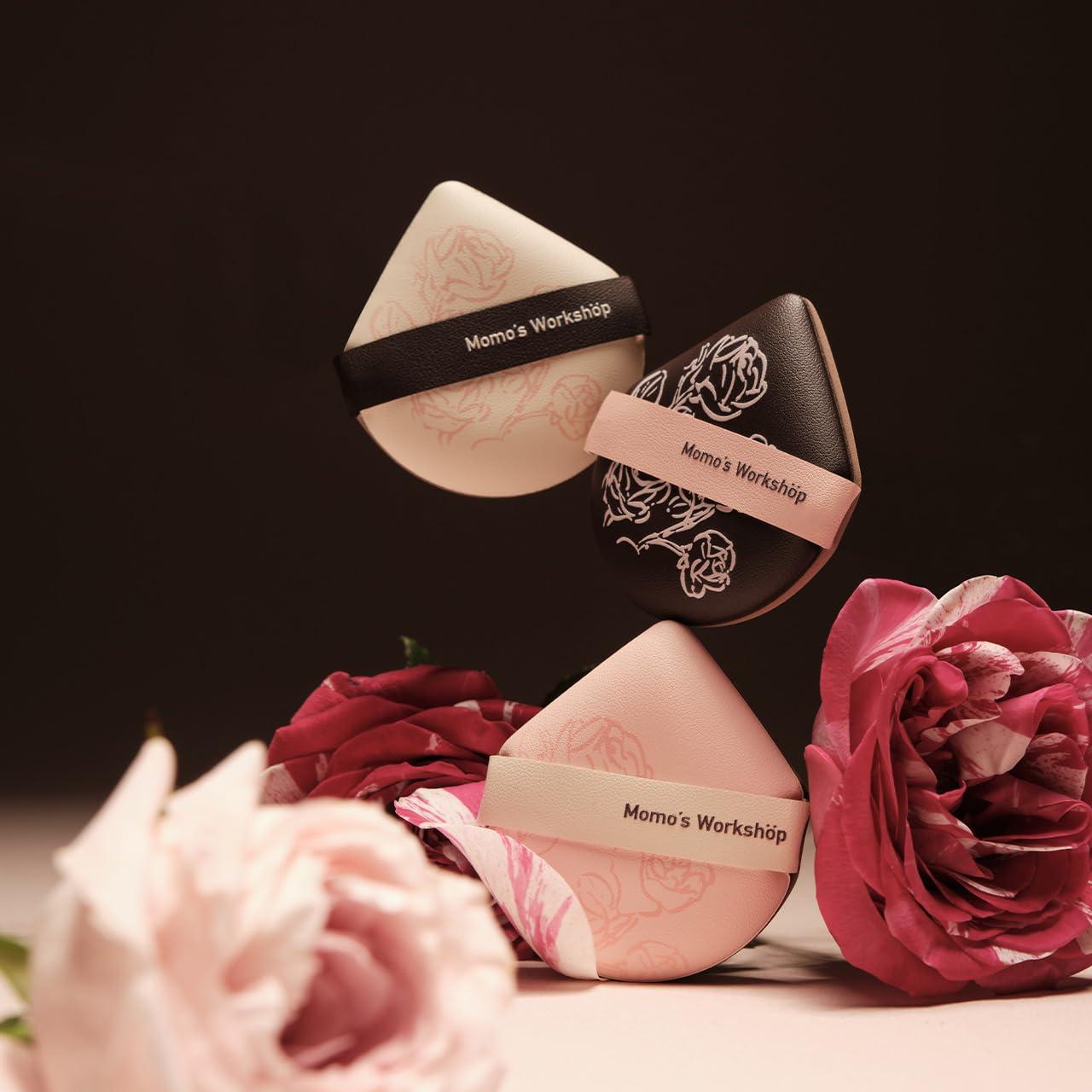 Juego de 3 Esponjas de Maquillaje Momo's Workshop - Hidropoliuretano