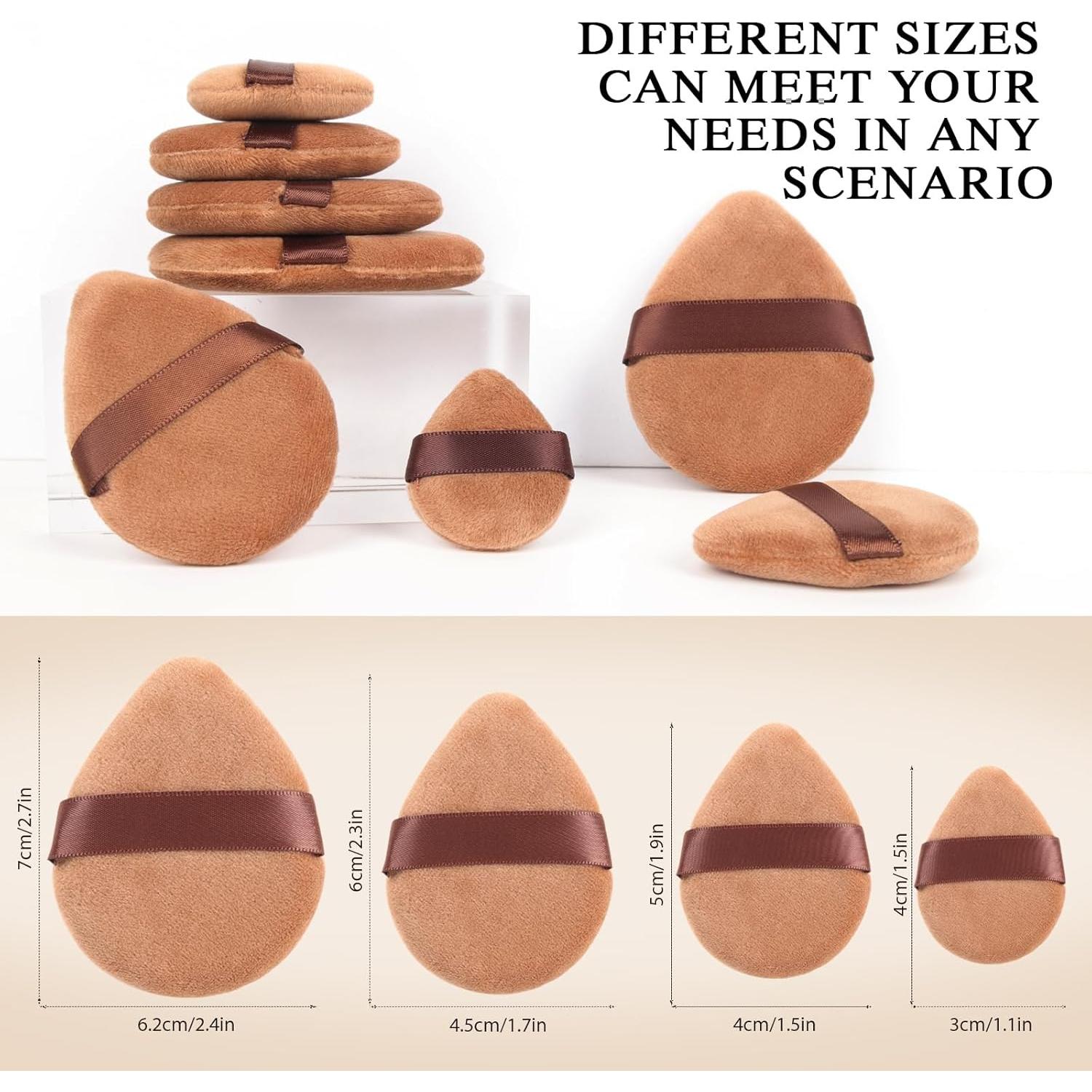 Esponja de Maquillaje Triangular Banidy para Polvo Facial