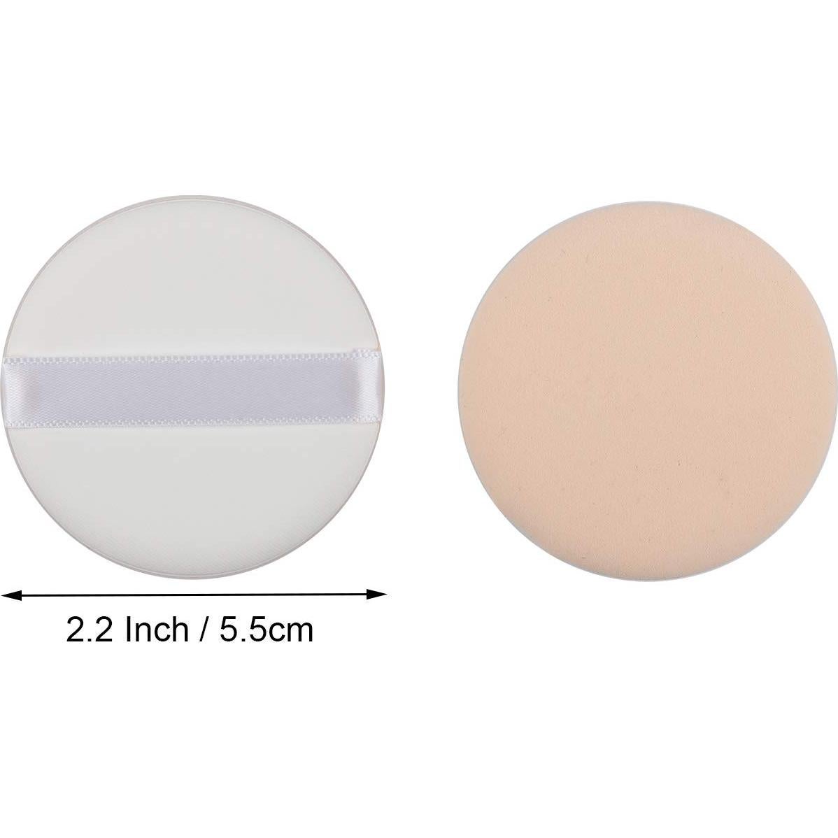 Esponjas de Maquillaje Beige WWYICHEN 6 Piezas 5.5cm