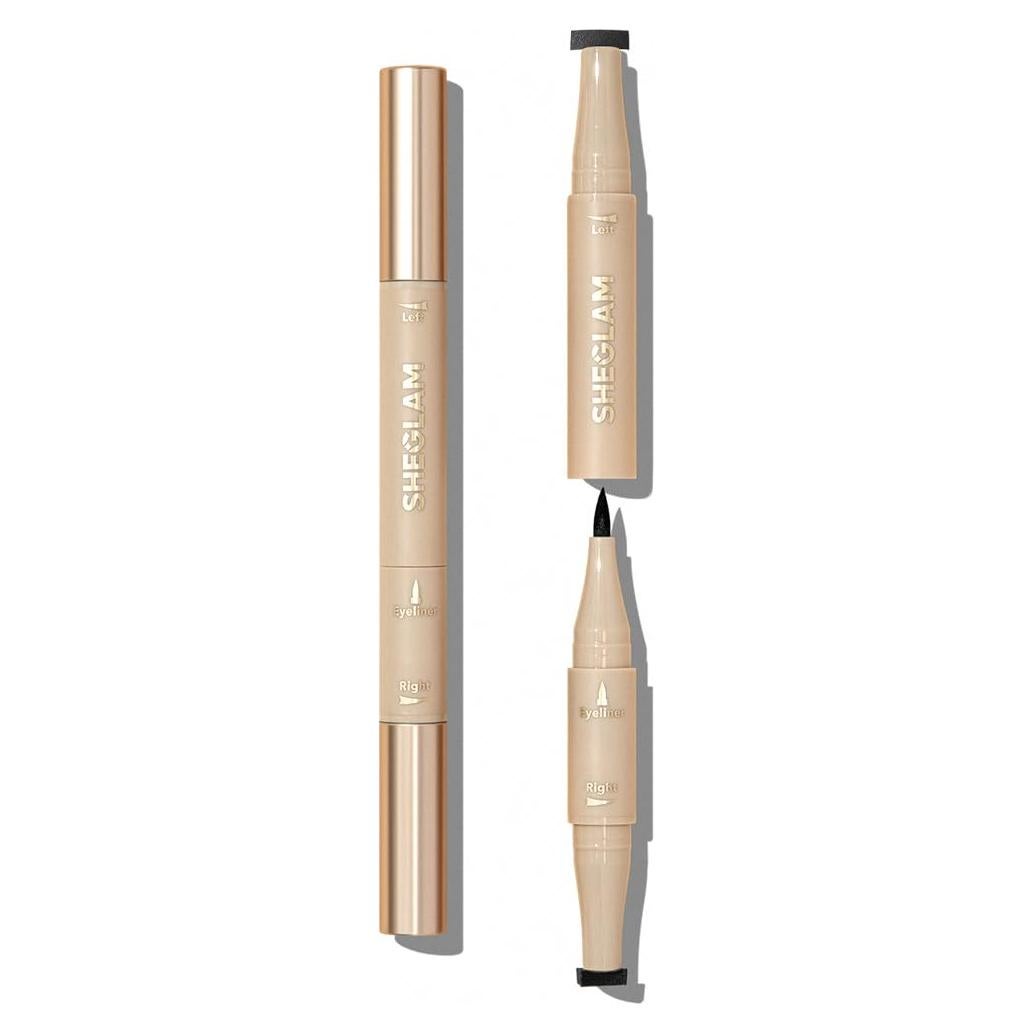 Delineador Líquido Impermeable SHEGLAM 3 en 1 Ojos Foxy
