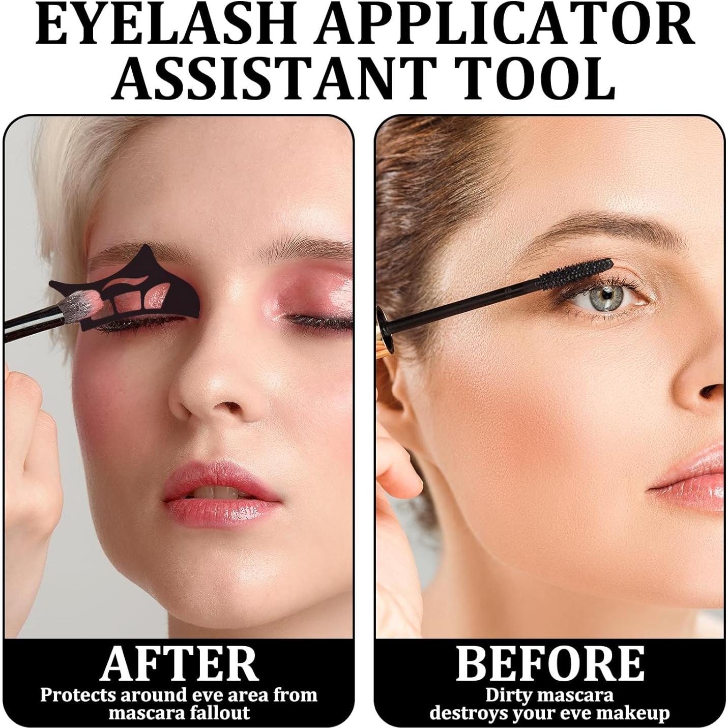 Plantilla de Sombra de Ojos 3 Pcs Panthra con Pincel - Silicona