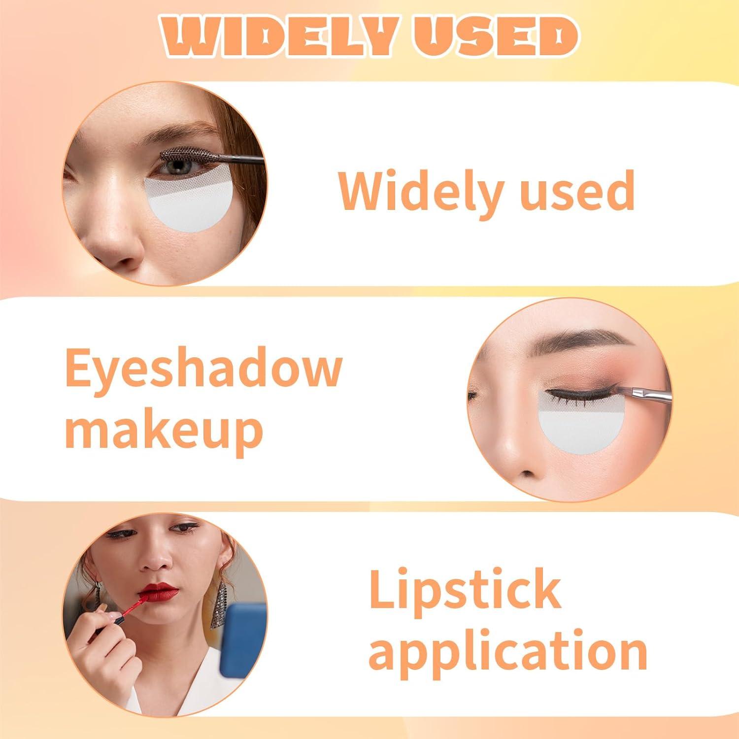 100 Pcs Cinta de Maquillaje para Sombra de Ojos FdcLixuvol