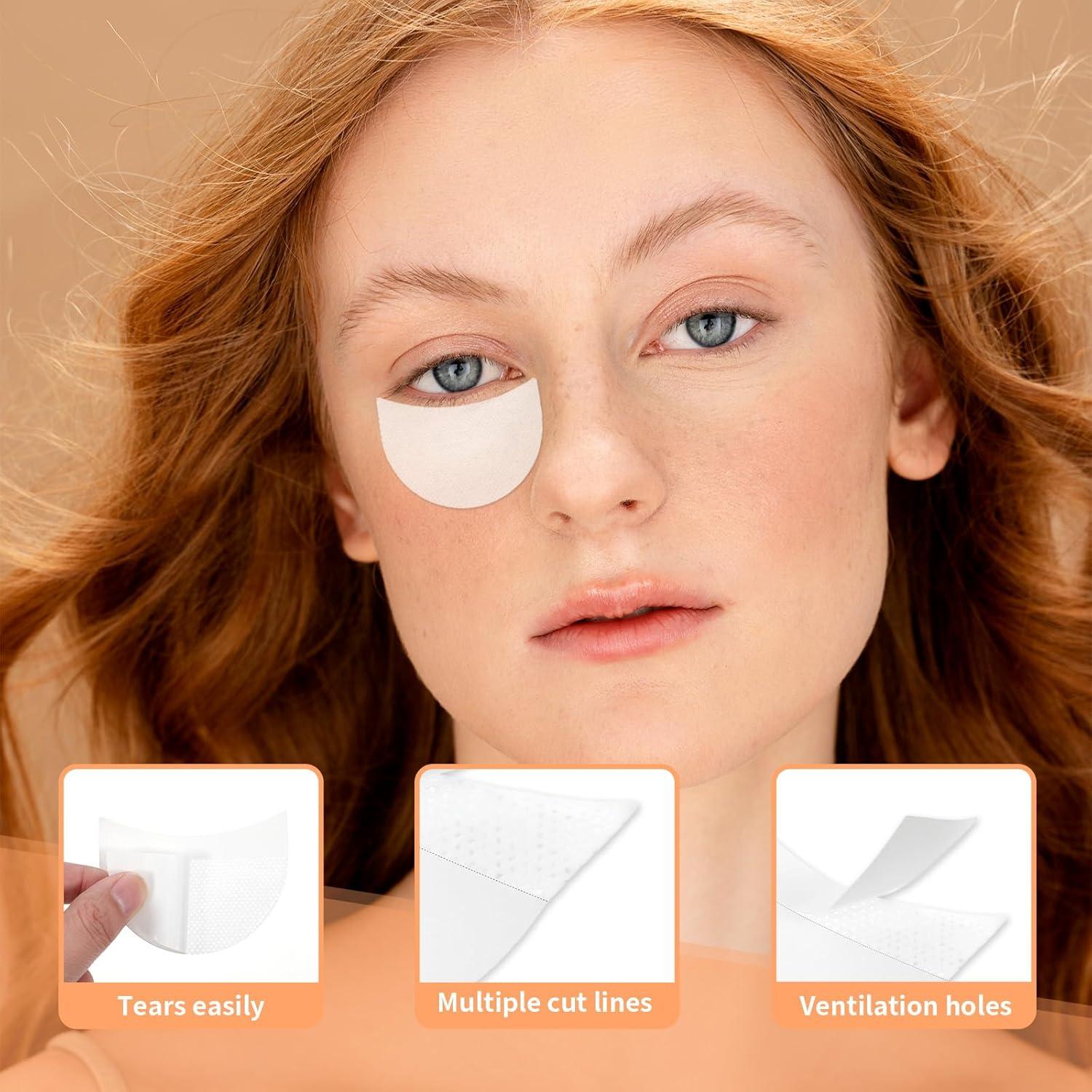 100 Pcs Cinta de Maquillaje para Sombra de Ojos FdcLixuvol