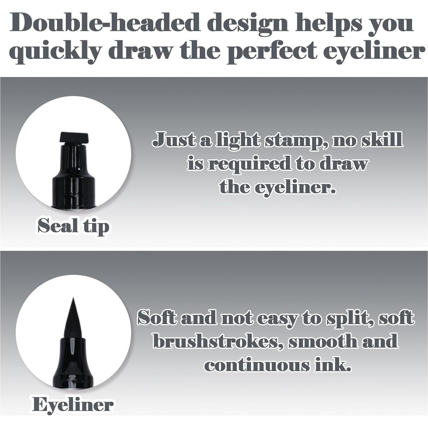 Delineador de Ojos Alados OZ LAB - Impermeable y Larga Duración