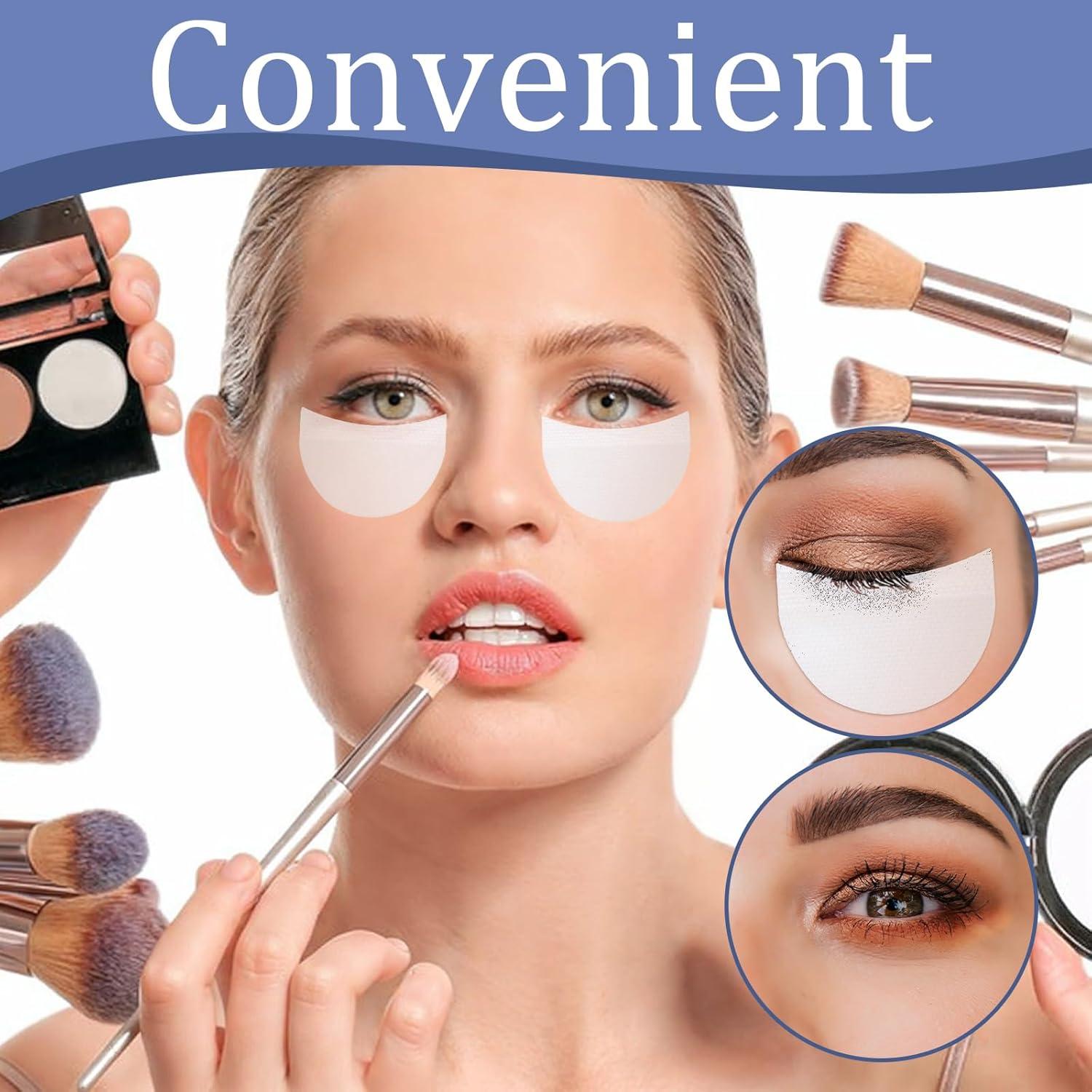 Escudos de Sombra de Ojos Larrel 150 Piezas Sin Pelusa