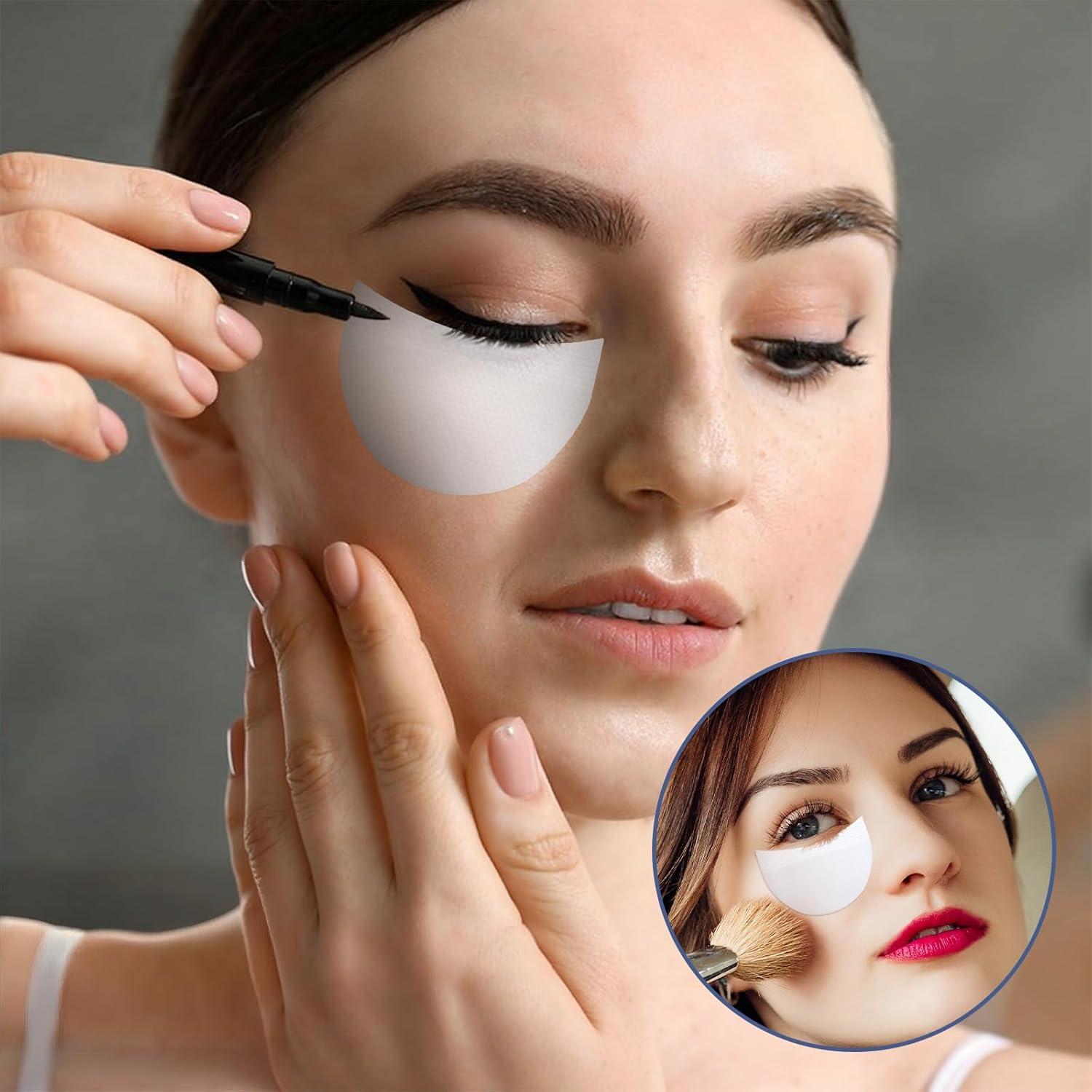 Escudos de Sombra de Ojos Larrel 150 Piezas Sin Pelusa