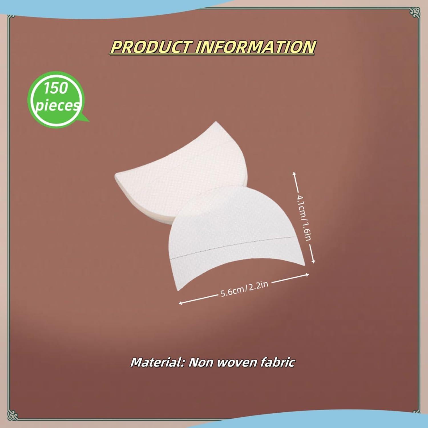 150 Piezas Escudos de Sombras de Ojos TIKIYOUN Sin Pelusa