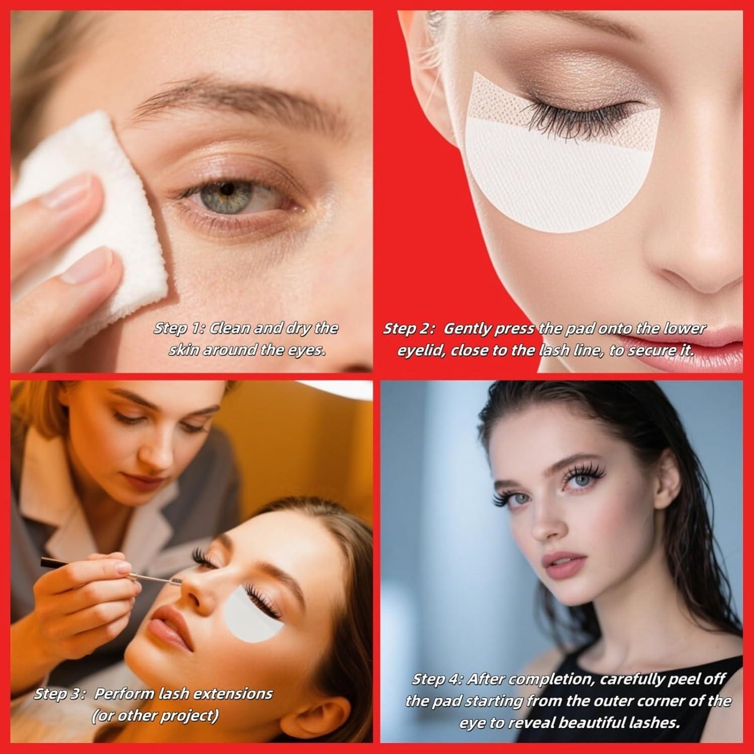 150 Piezas Escudos de Sombras de Ojos TIKIYOUN Sin Pelusa