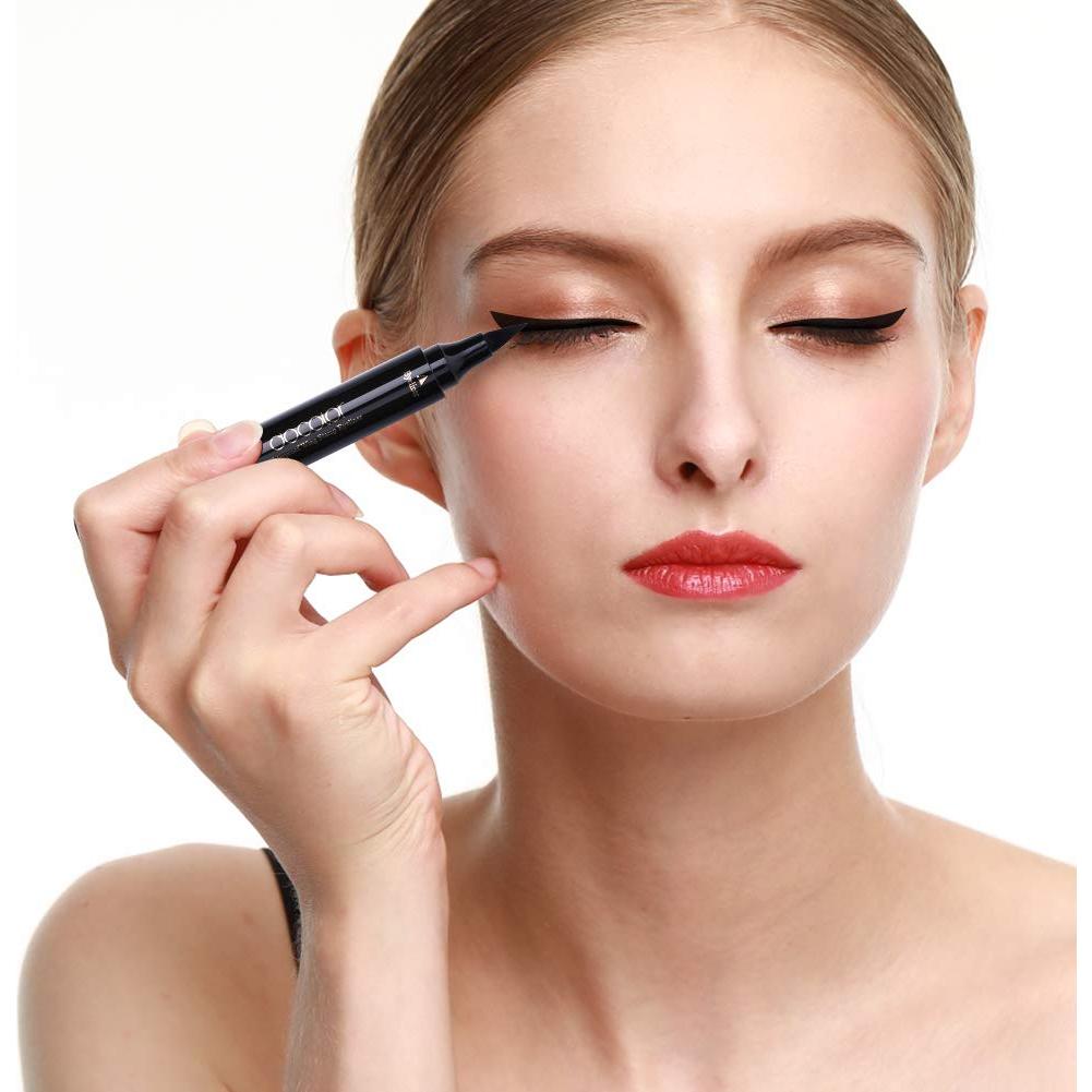 Docolor Delineador de Ojos Líquido Doble Cara Negro 1PC