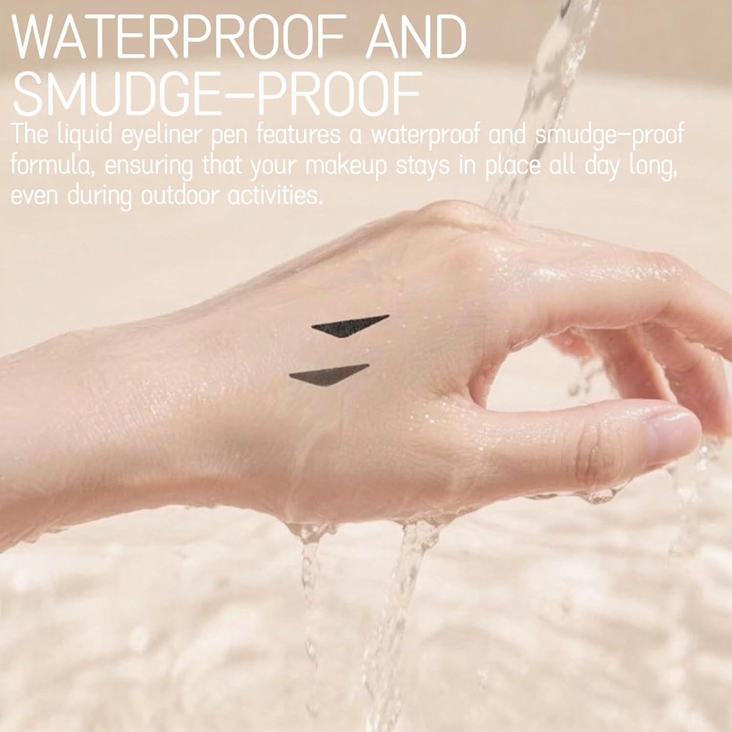 Juego de Delineador de Ojos Roioiow - 2 Piezas Impermeable