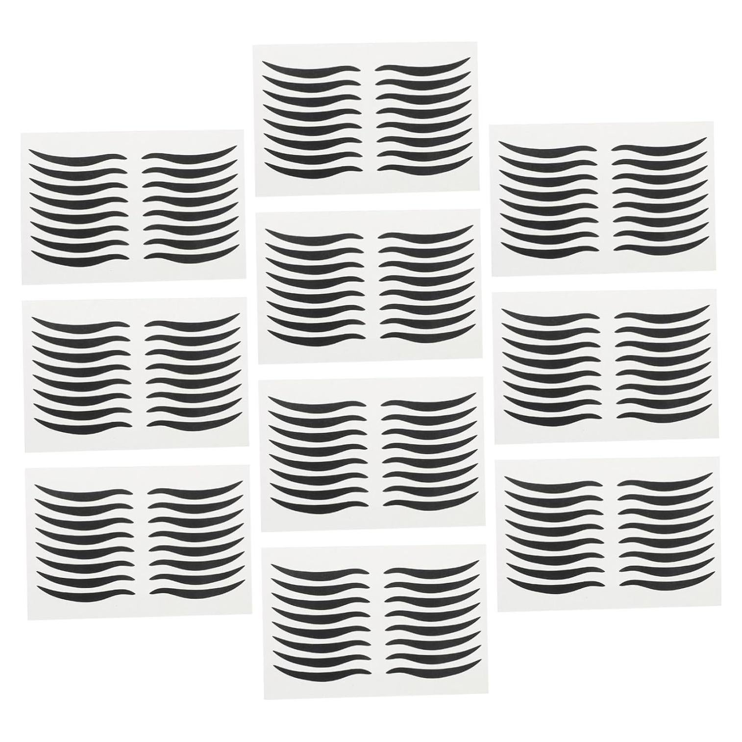 80 Pares de Pegatinas de Delineador de Ojos FOMIYES 42x4mm