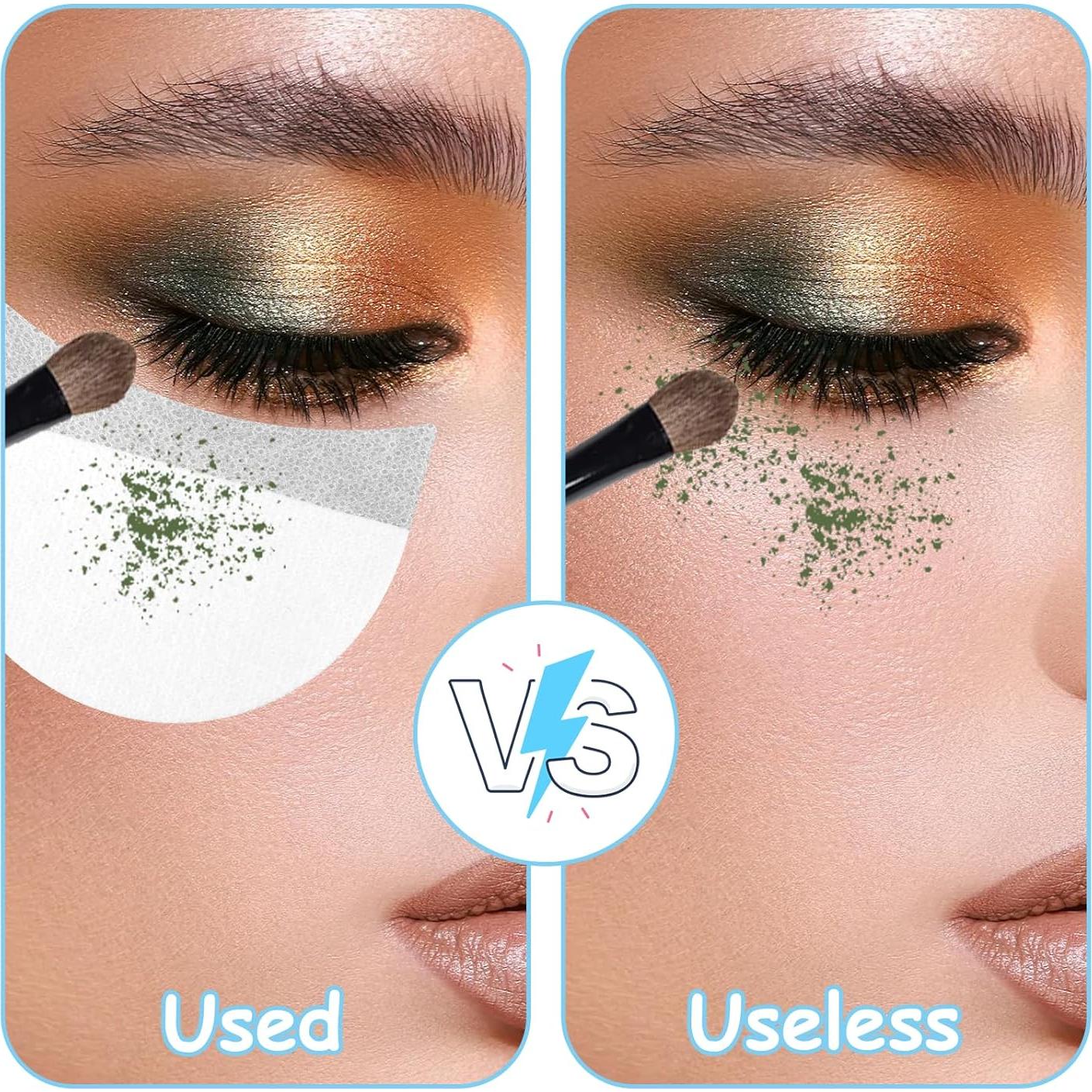 150 Almohadillas de Sombra de Ojos Molain - Gel Sin Pelusa