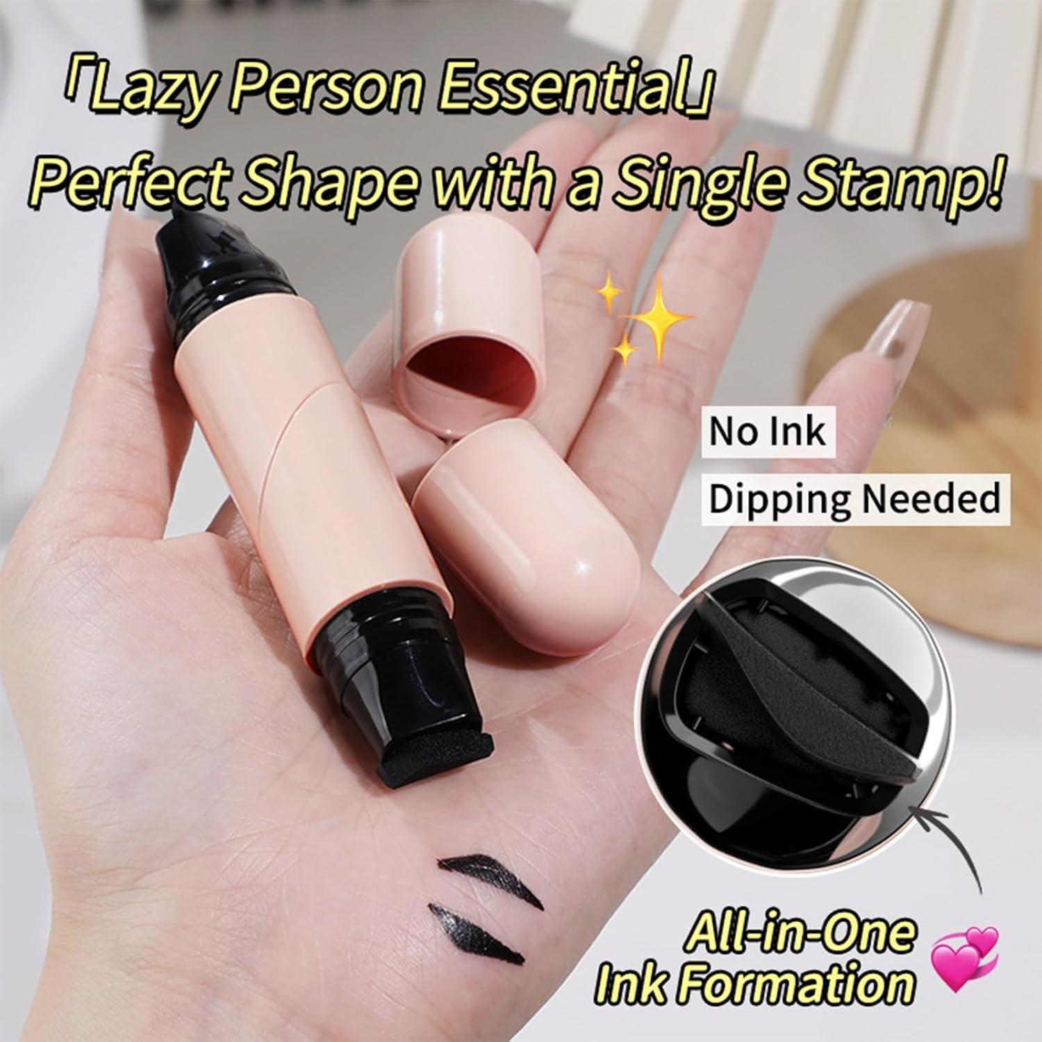 Delineador Plegable Yioozioll Negro a Prueba de Agua 72H