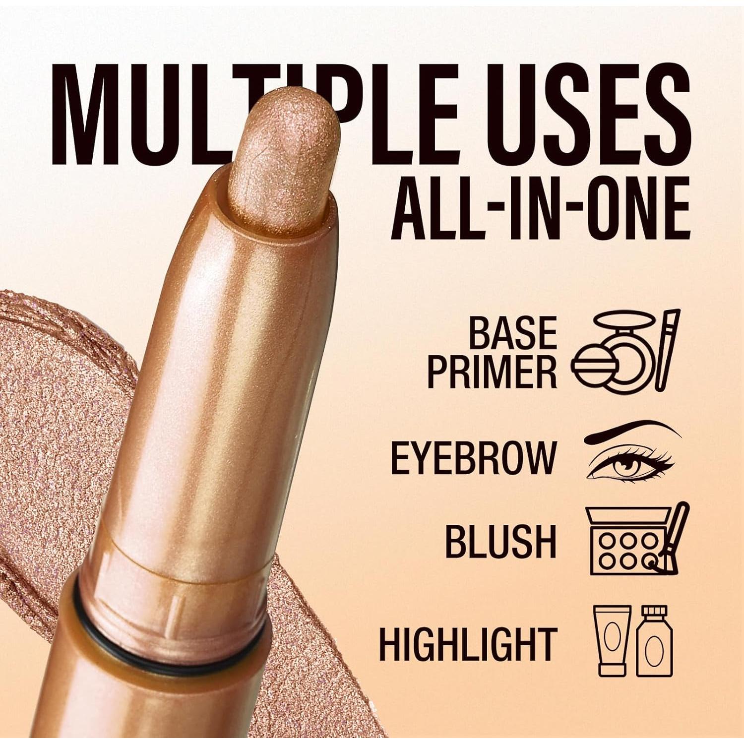 Set de Lápiz de Sombra de Ojos LANGMANNI 8 Colores a Prueba de Agua