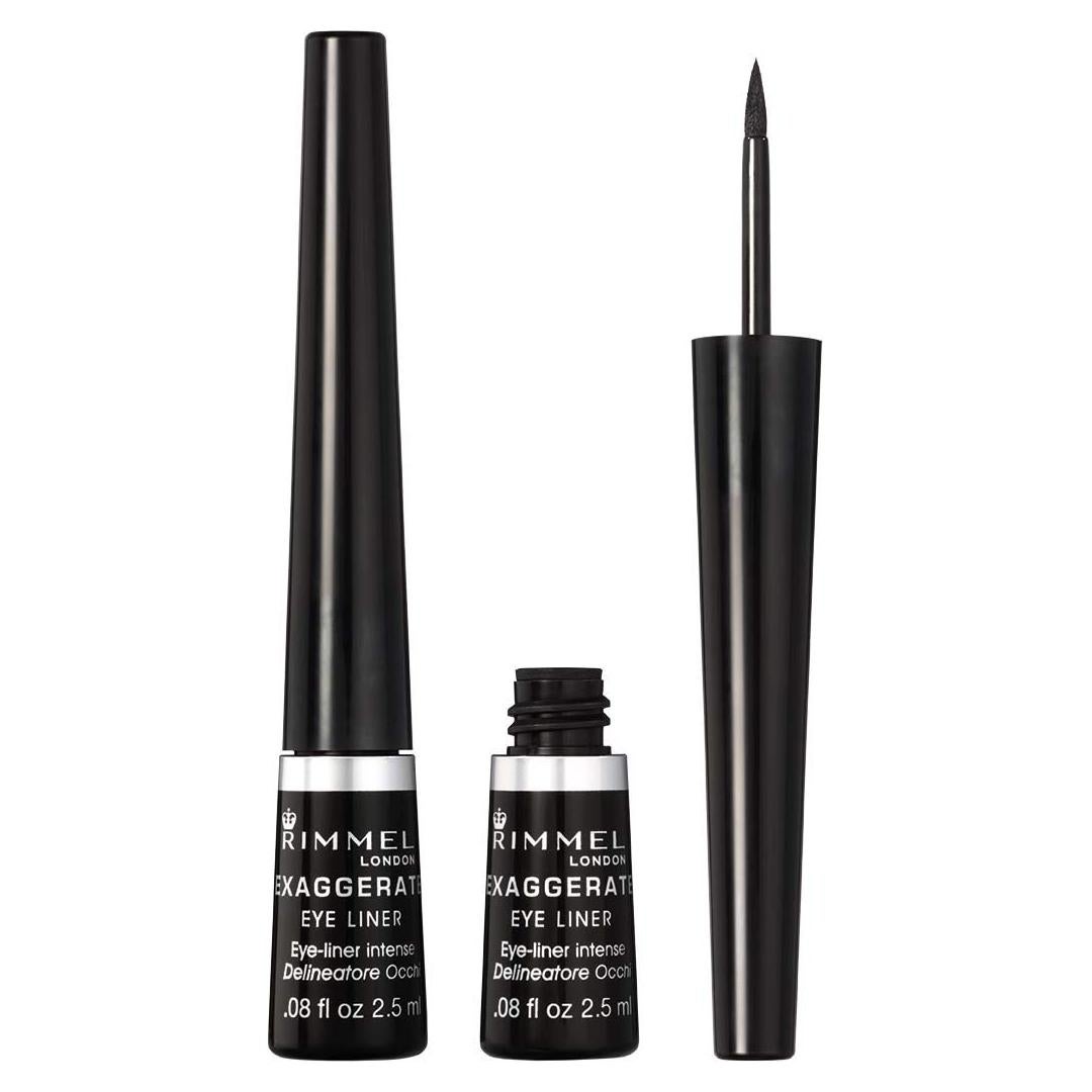 Delineador Líquido Rimmel London Scandaleyes 2.27ml Negro