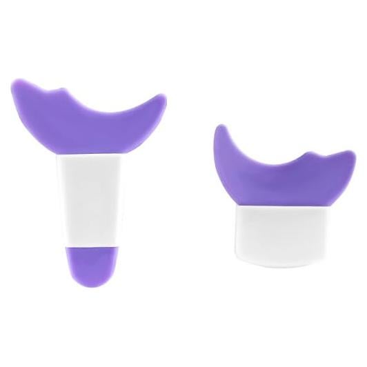 Plantilla de Maquillaje de Silicona Reutilizable Feilguee - 2 Pcs