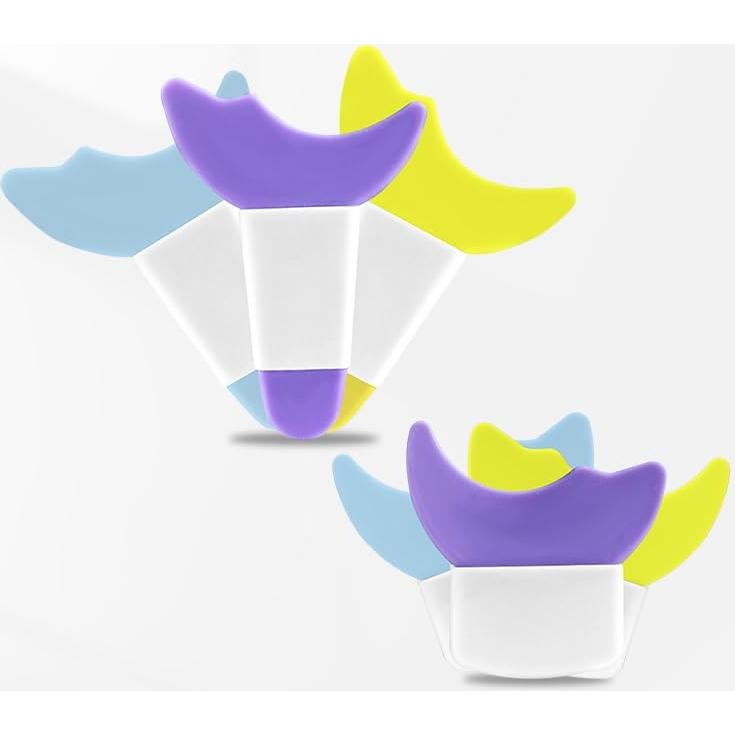 Plantilla de Maquillaje de Silicona Reutilizable Feilguee - 2 Pcs