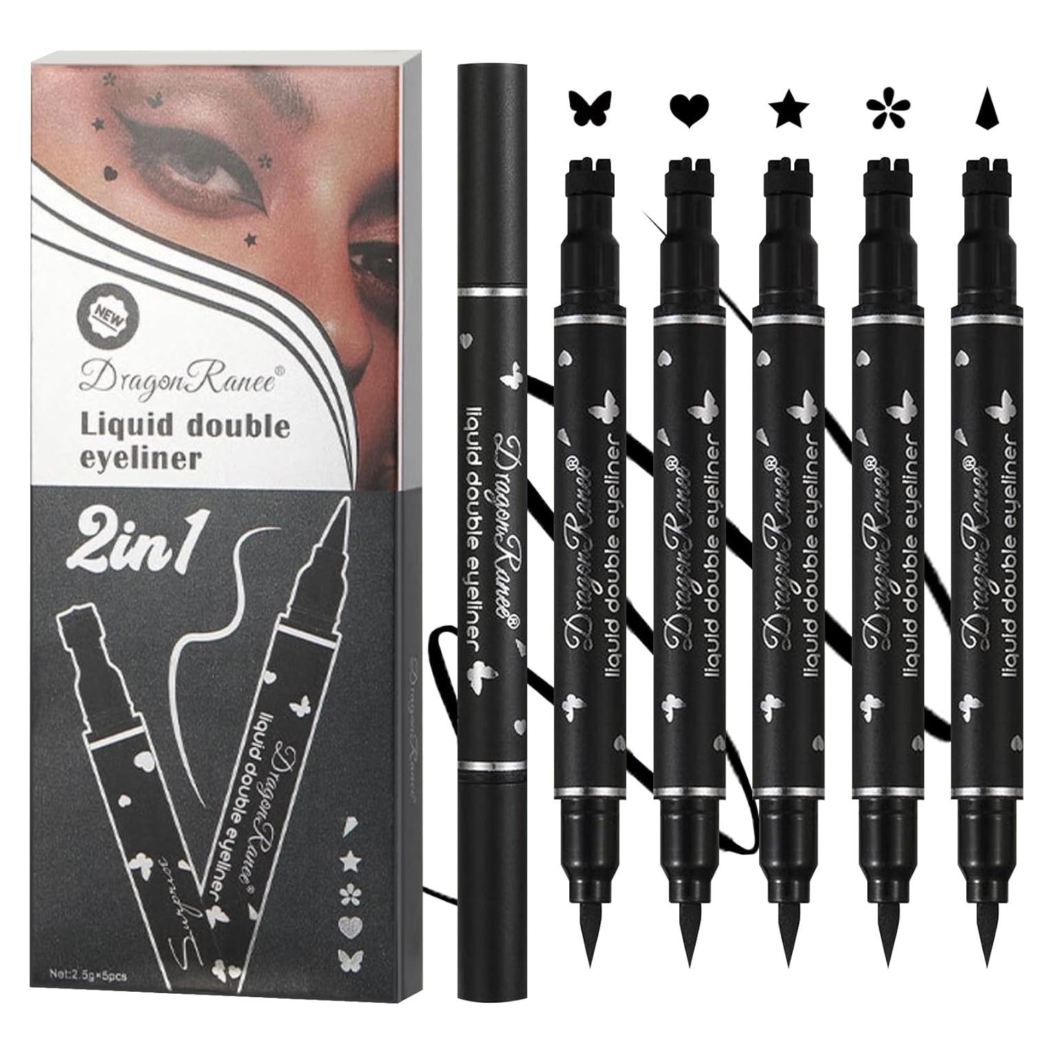 Set de 5 Bolígrafos de Sello Delineador Líquido DuoZeng