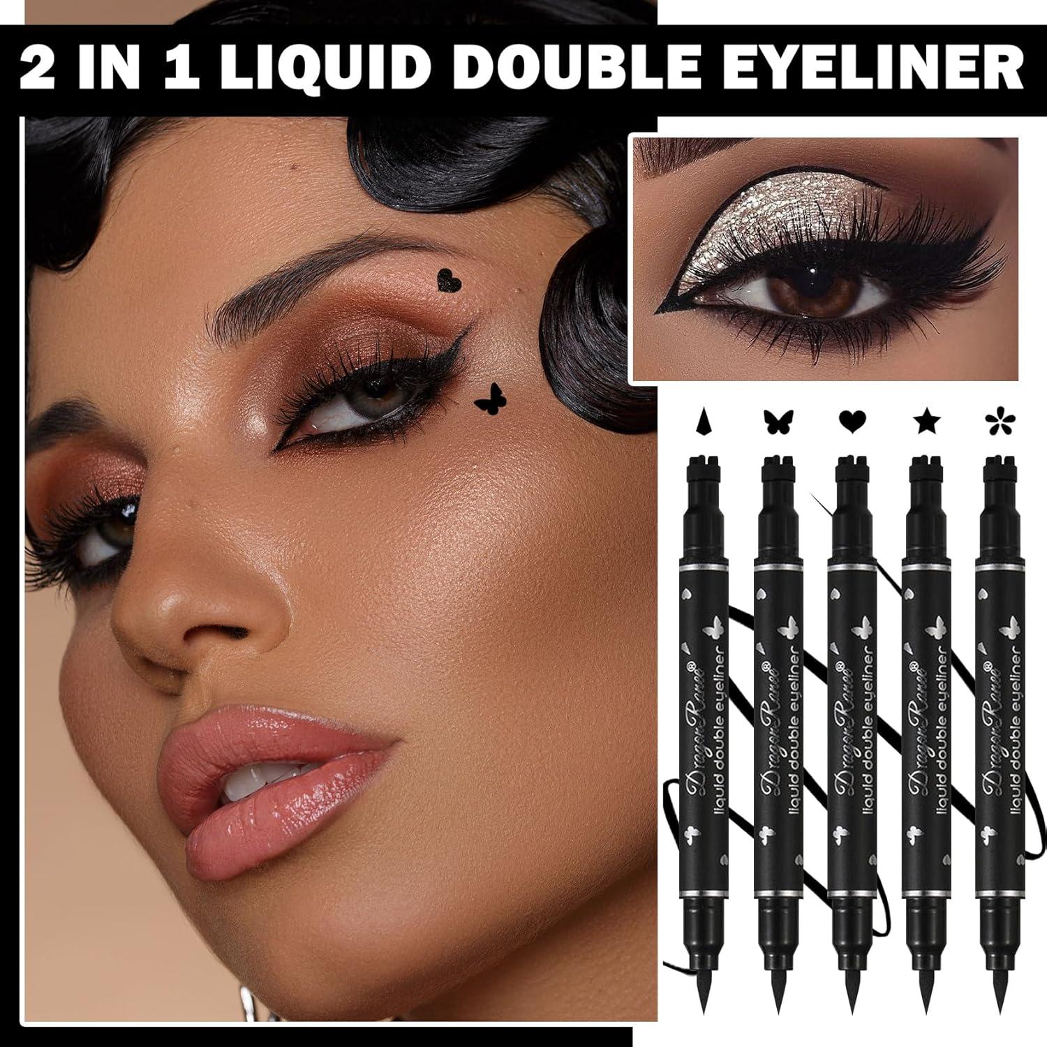 Set de 5 Bolígrafos de Sello Delineador Líquido DuoZeng