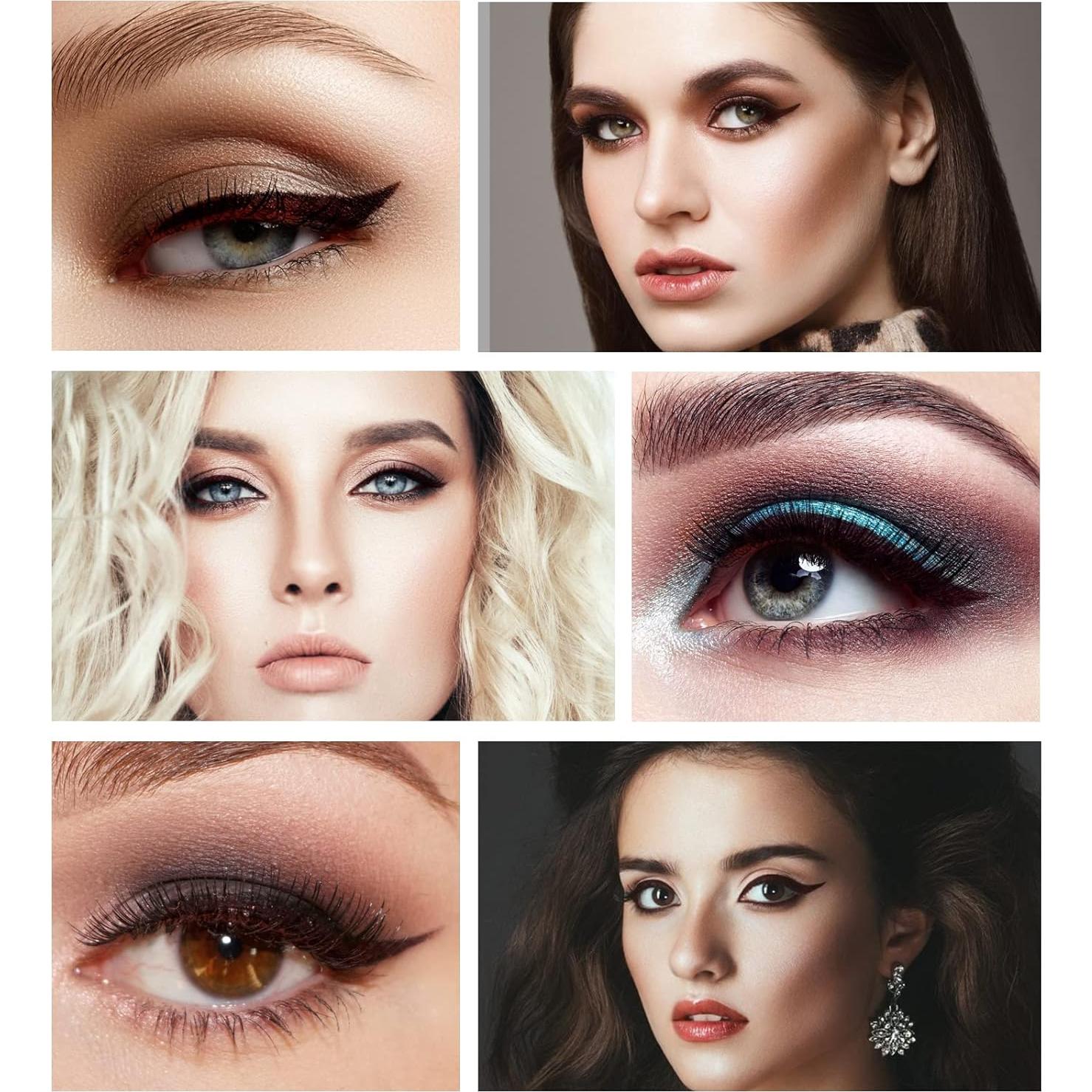 Delineador de Gel Impermeable Boobeen Marrón 30g - Larga Duración