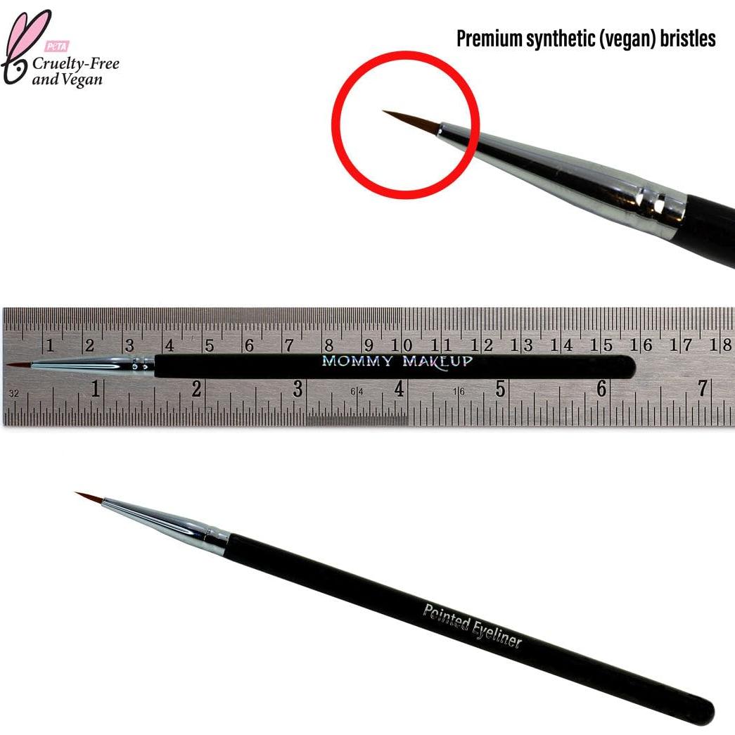 Pincel Delineador Punta Fina Mommy Makeup - Cerdas Sintéticas Veganas