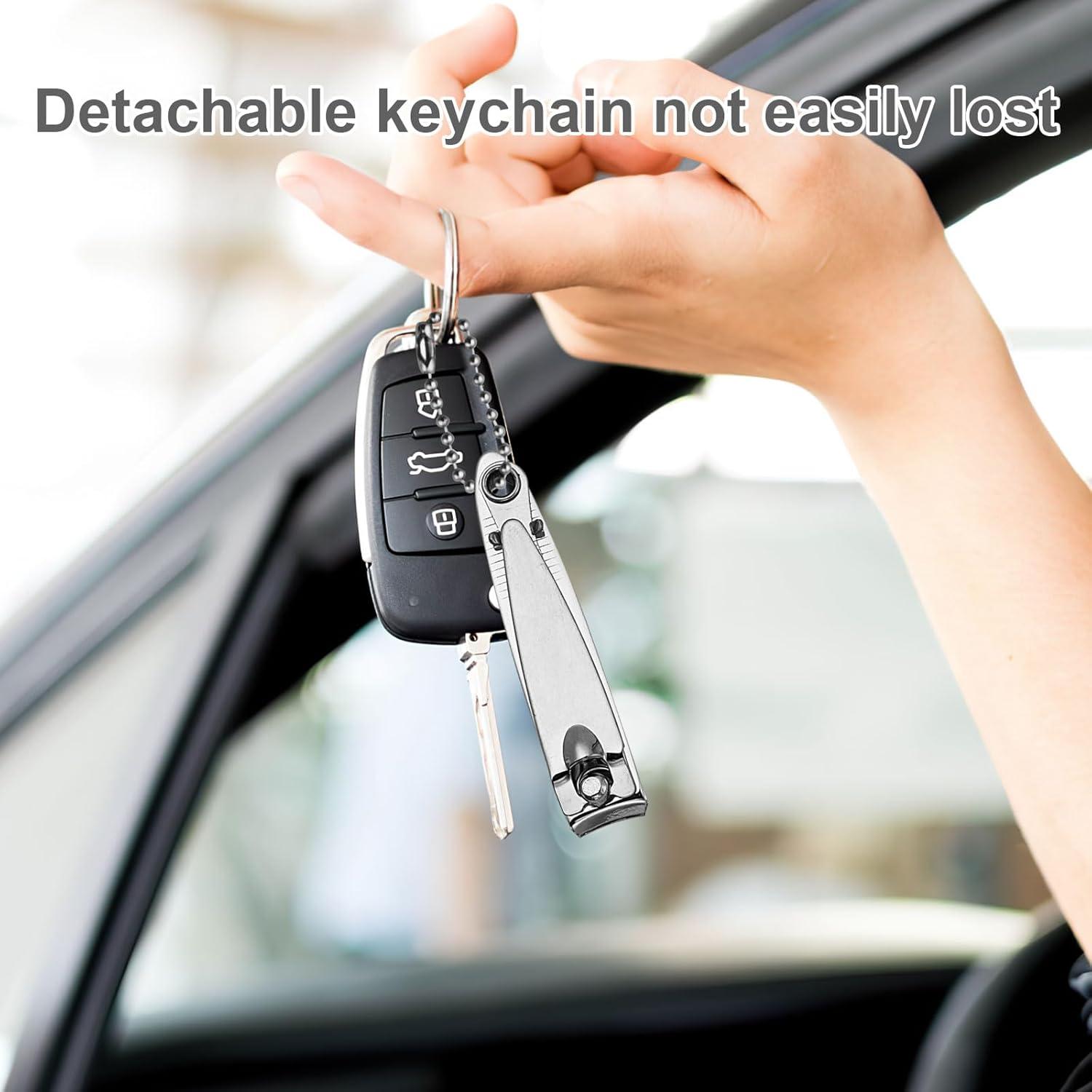 Cortauñas Mini Acero Inoxidable RSQAZQ 5.08 cm - Lote 50 Unidades