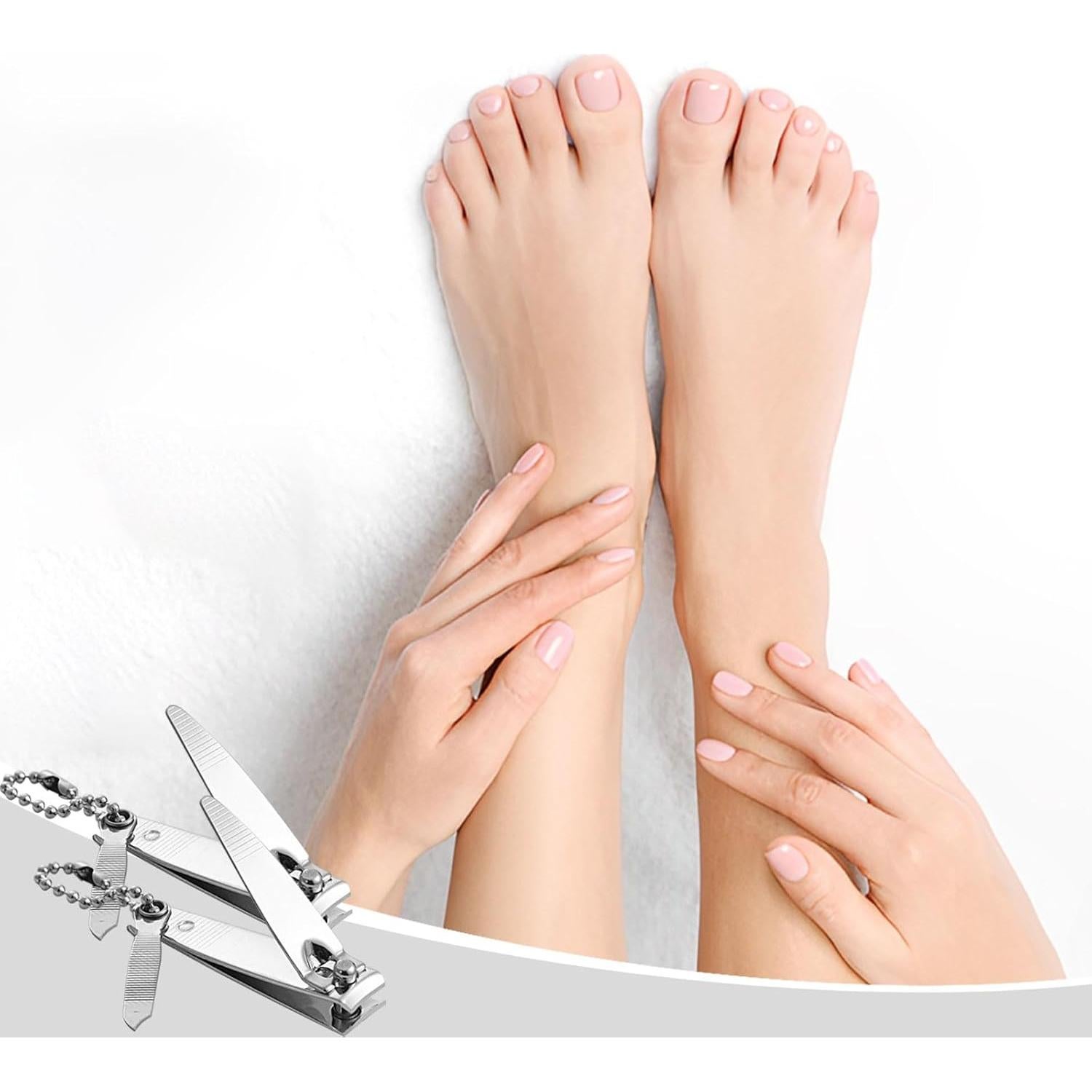 Cortauñas Mini Acero Inoxidable RSQAZQ 5.08 cm - Lote 50 Unidades