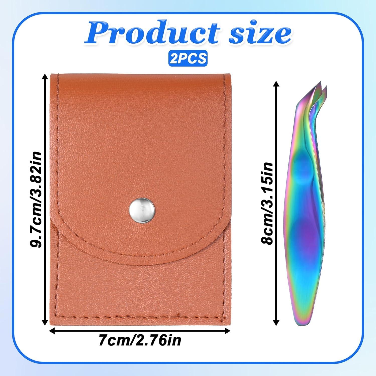 Cortador de Cutículas Mini Ajcotahm 2 Pcs Acero Inoxidable