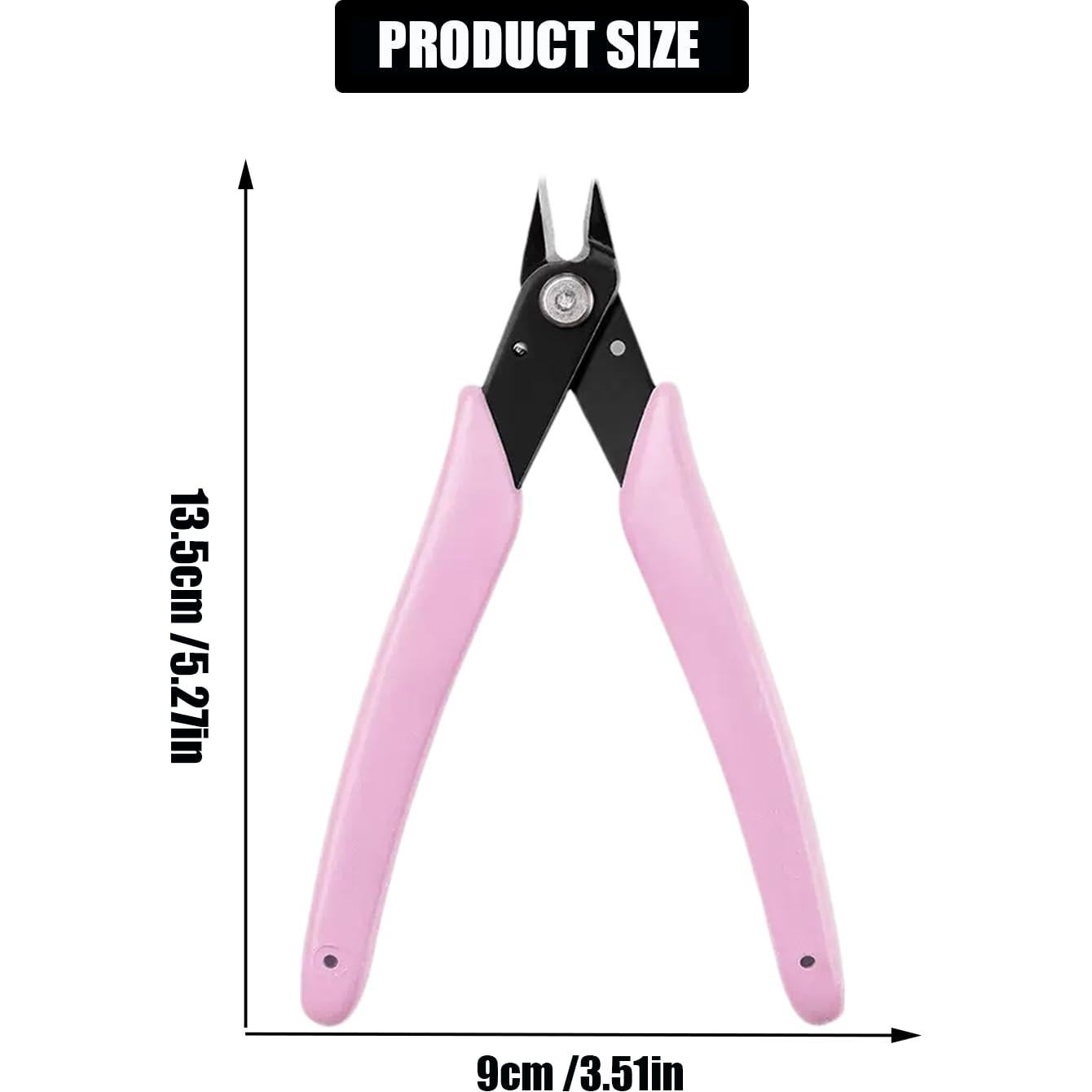 Removedor de Decoraciones de Uñas GULELAYAR Acero Inoxidable Rosa